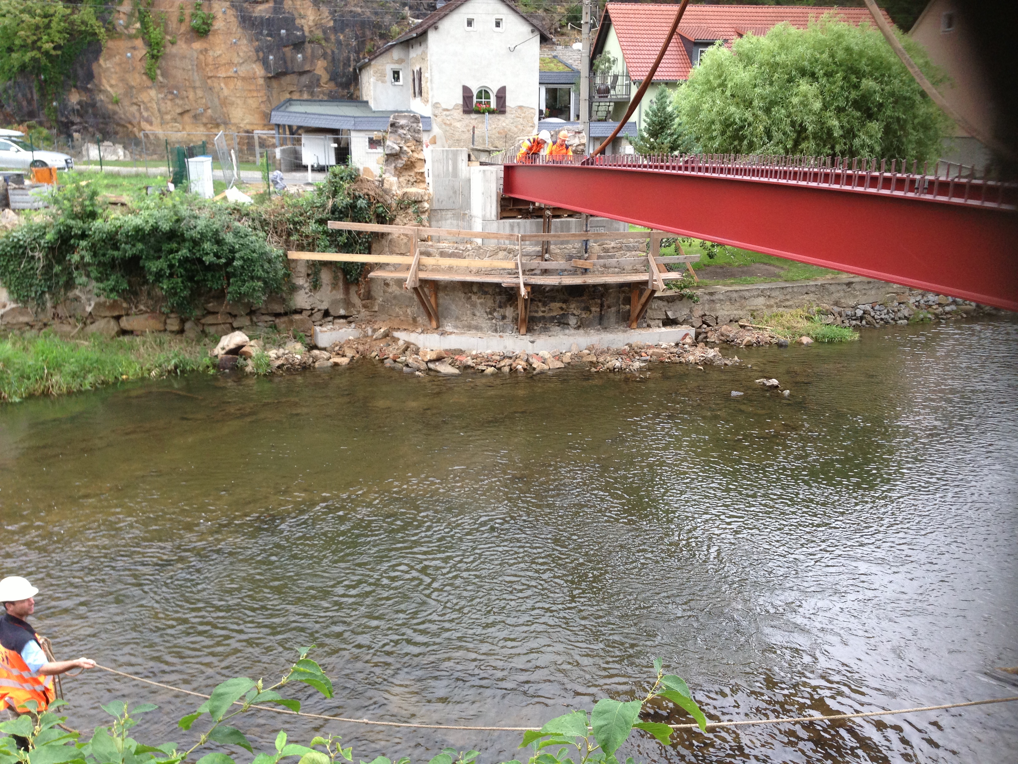 Bautzen - Brücke über die Spree, BW 9 - Wegen- en bruggenbouw