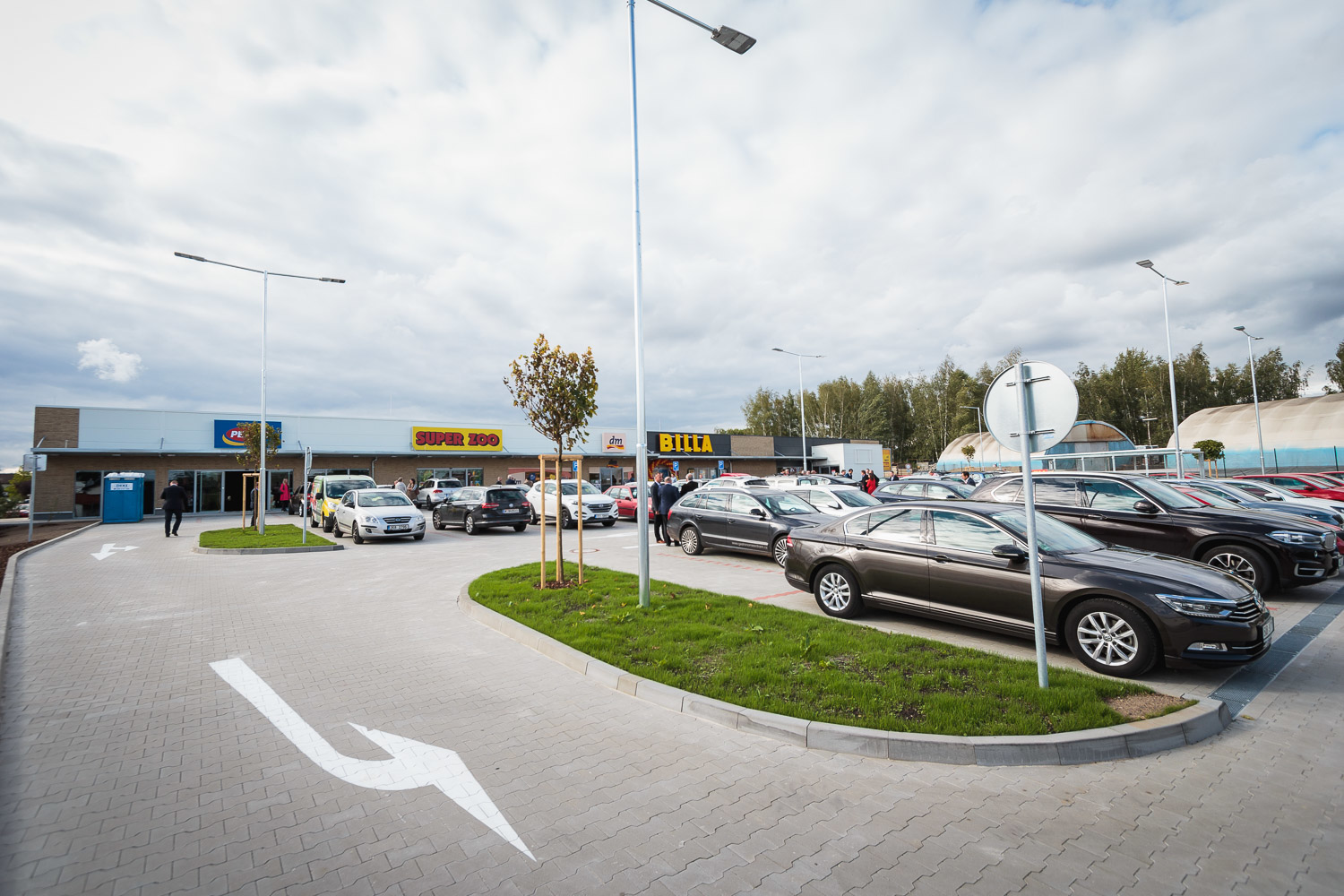 Praha 9 – Retail Park Vinoř - Bouw