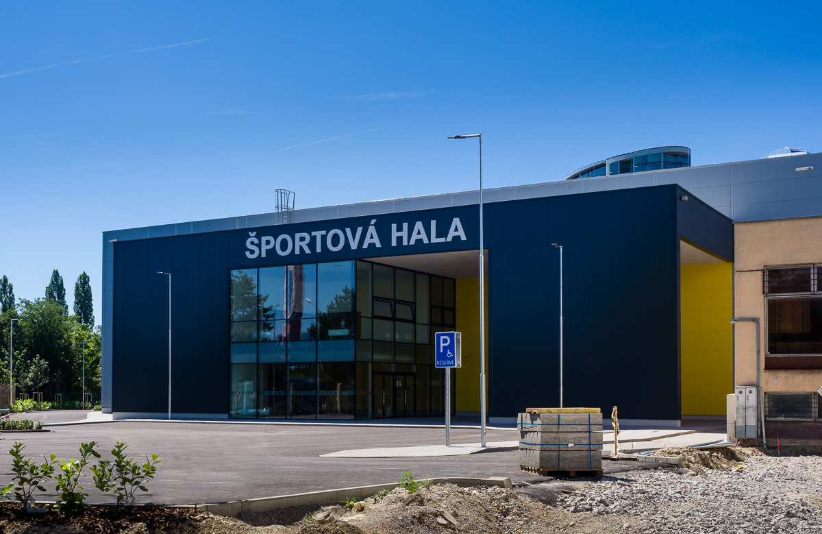 Športová hala Bratislava - Bouw