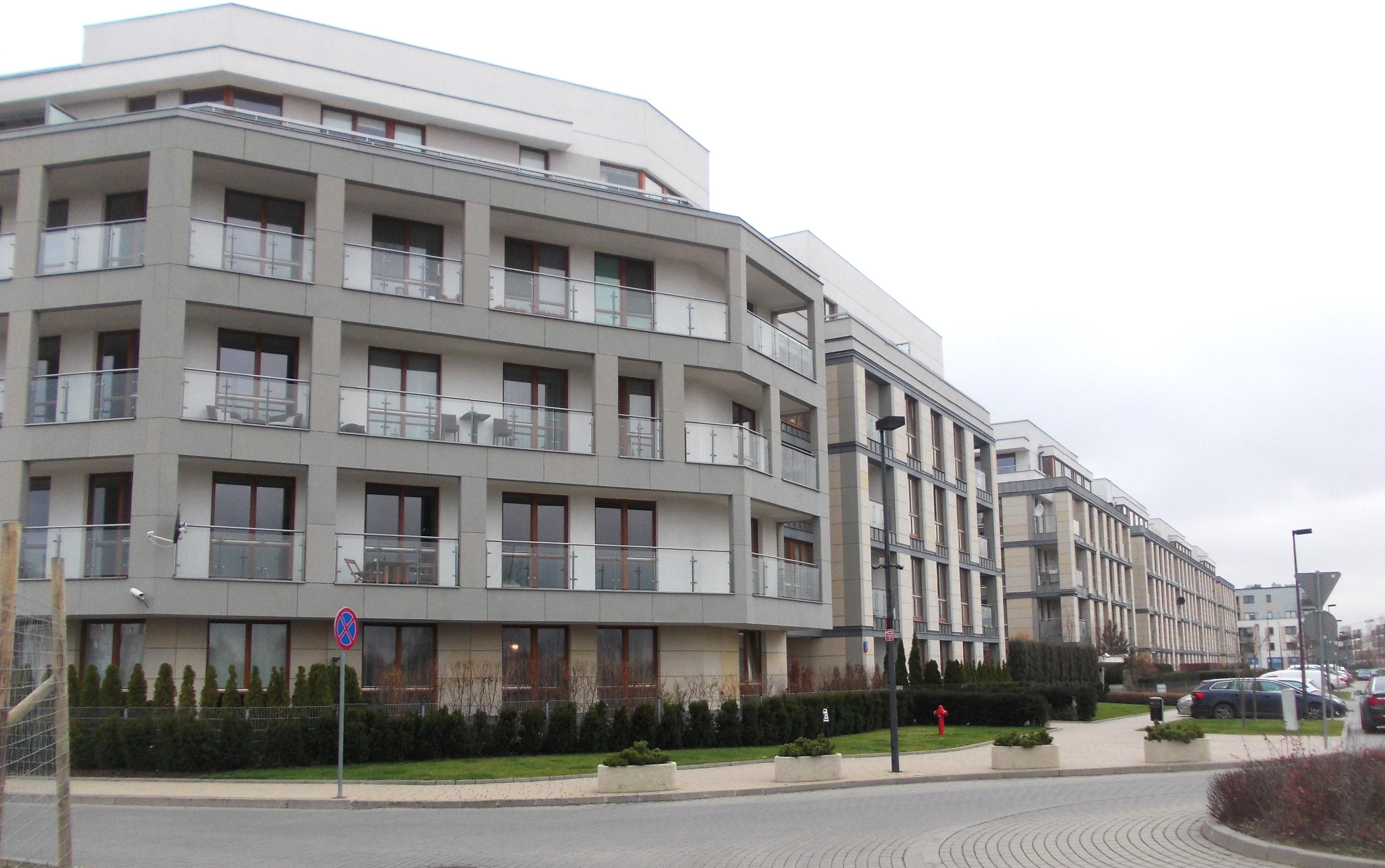 Zespół Mieszkaniowy Wilanów ONE w Warszawie - Bouw