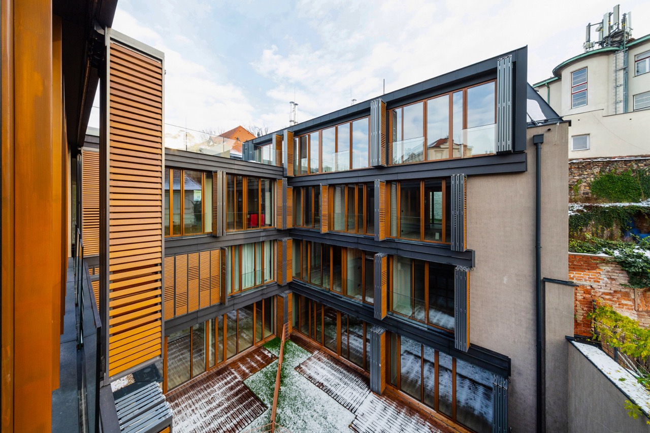 Praha – novostavba rezidence Gotthardská - Bouw