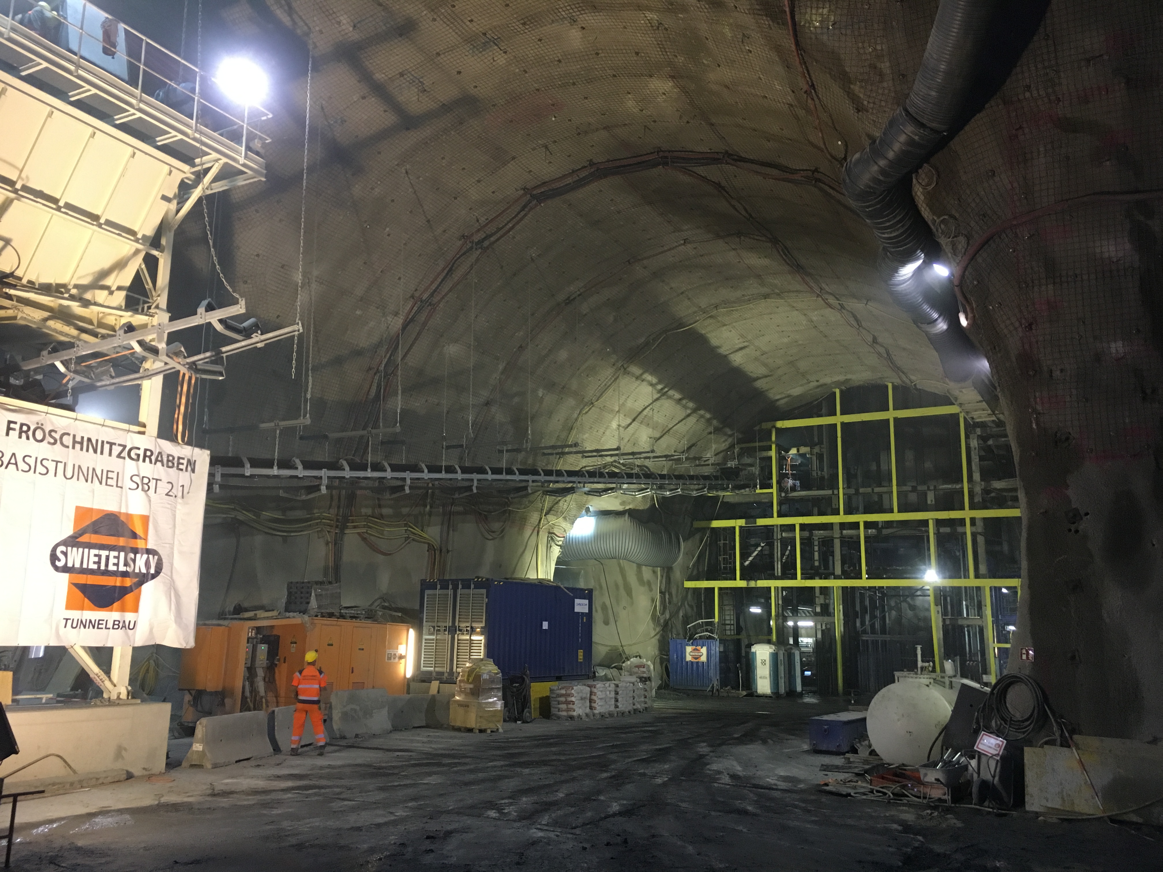 Semmering Basistunnel - SBT 2.1 Fröschnitzgraben - Tunnelbouw