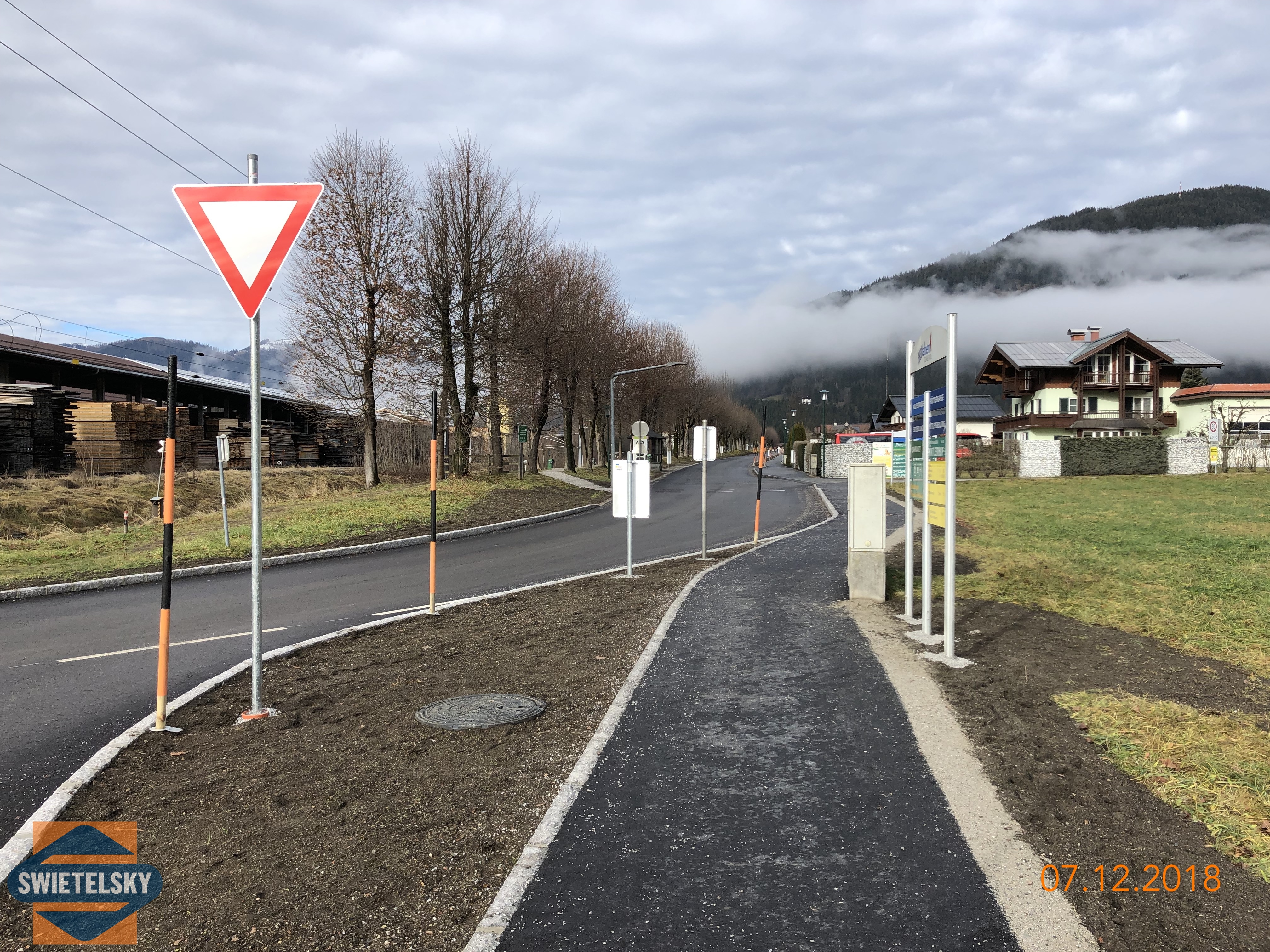 Alleestraße Eben/Pongau - Wegen- en bruggenbouw