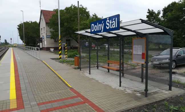 ŽST Dolný Štál, predĺženie staničných koľají - Spoorwegbouw