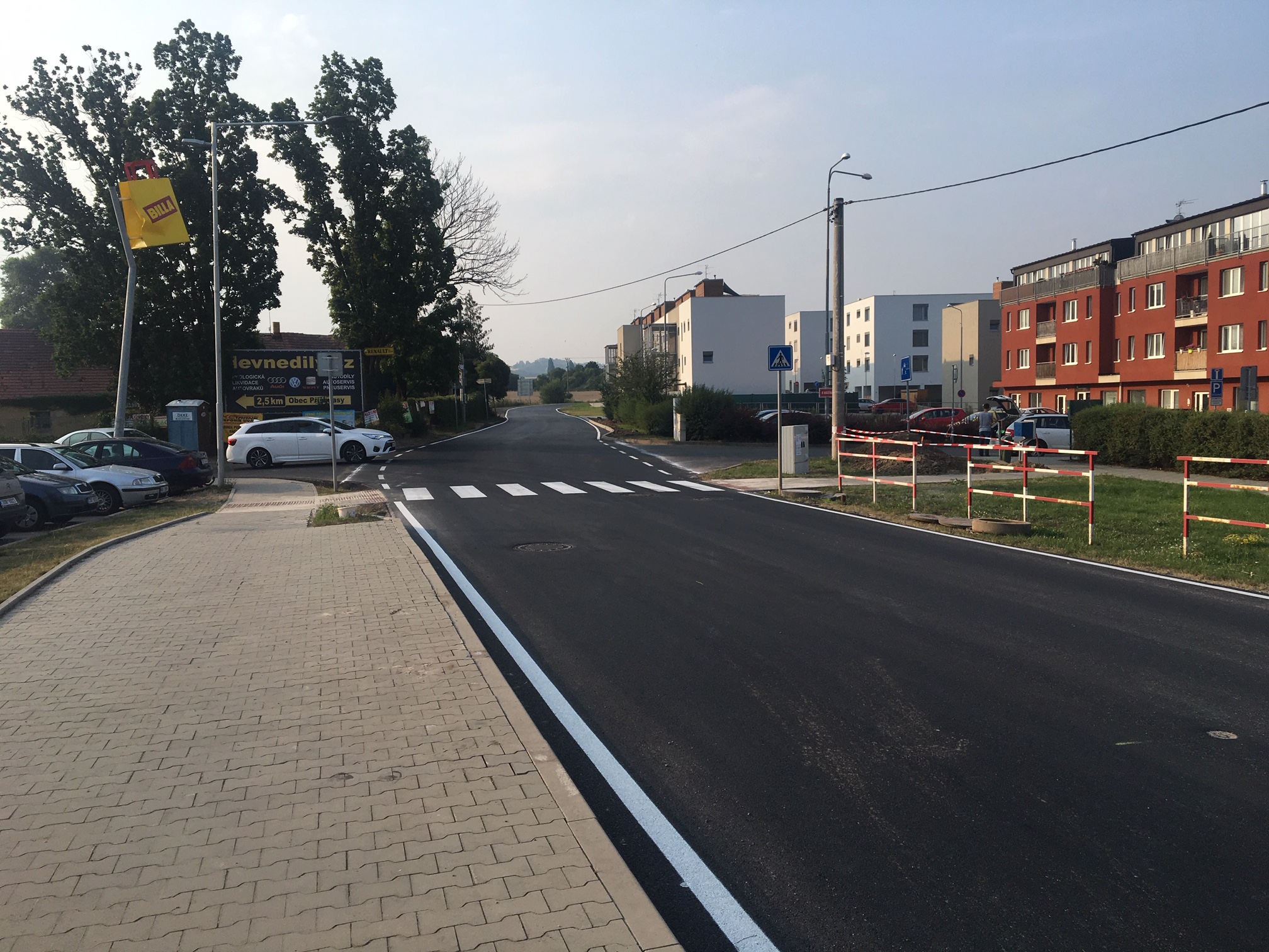 Silnice II/101 – rekonstrukce průtahu obcí Úvaly - Wegen- en bruggenbouw