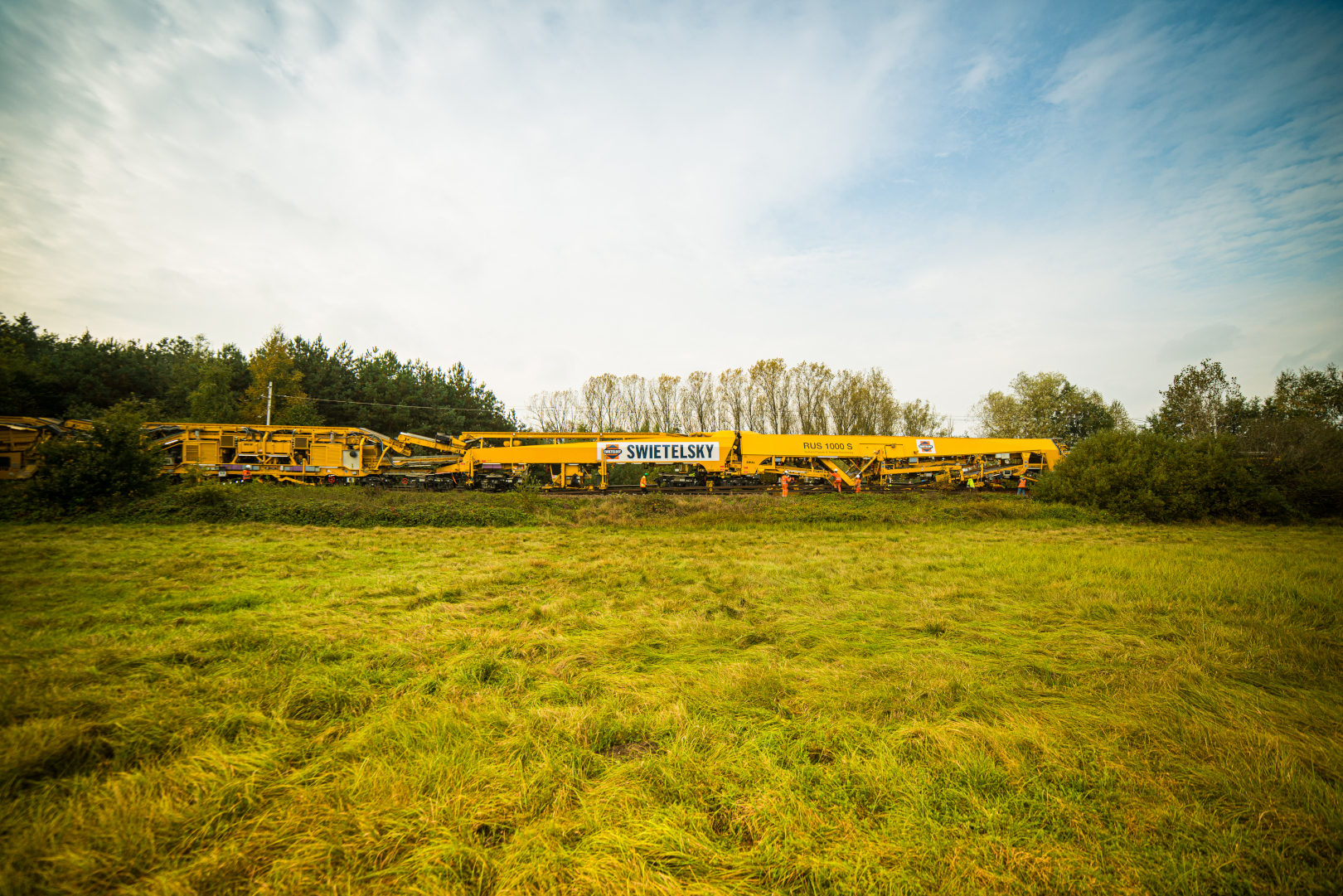 Soběslav–Doubí - Spoorwegbouw