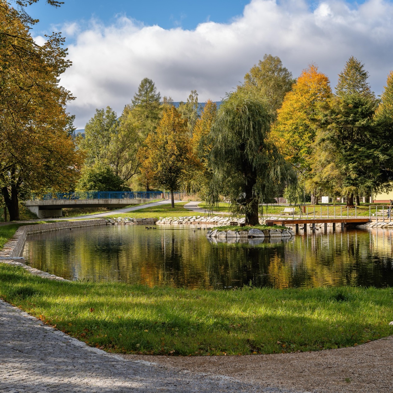 Jeseník – rekonstrukce vodní nádrže, ul. Denisova - Wegen- en bruggenbouw