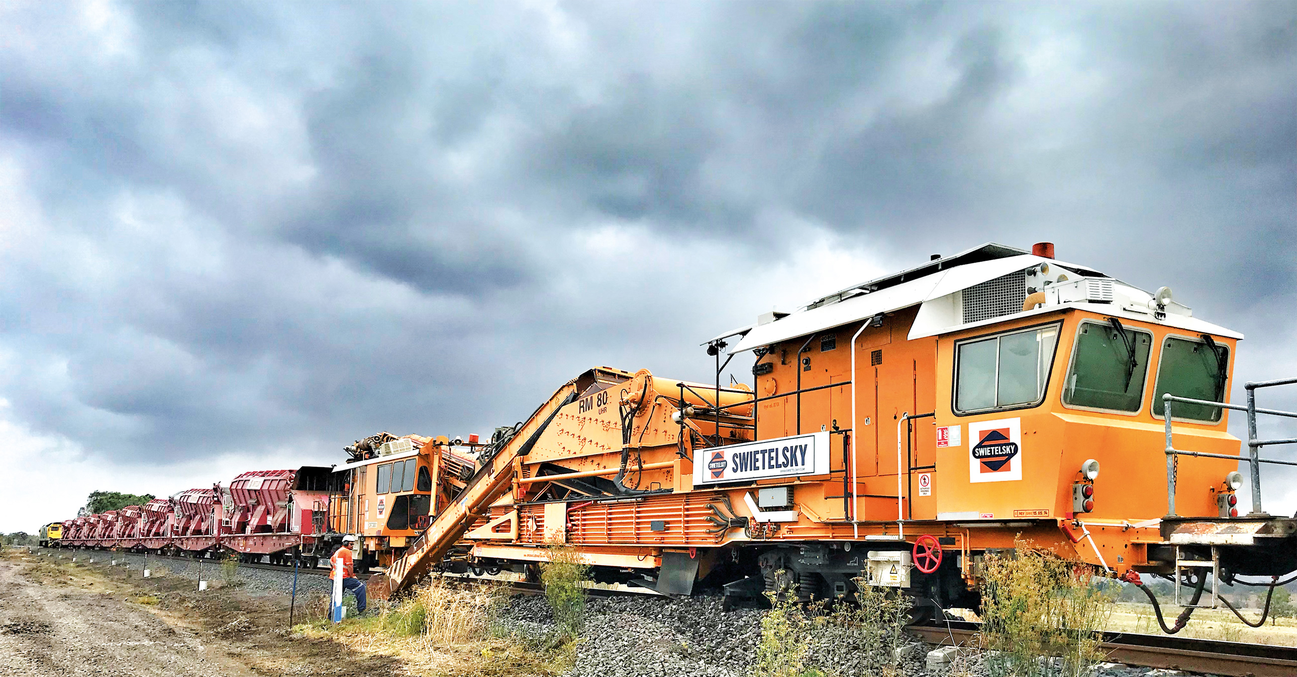 Track works, New South Wales - Spoorwegbouw