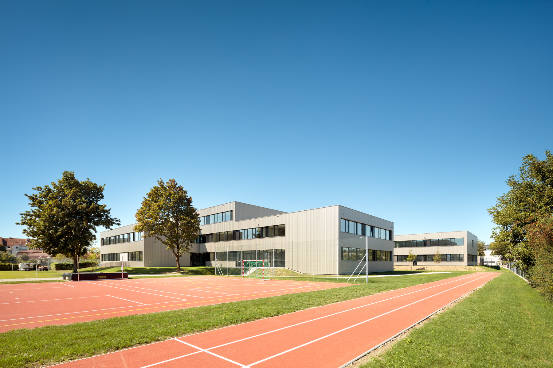 Schulgebäude, Amstetten - Bouw