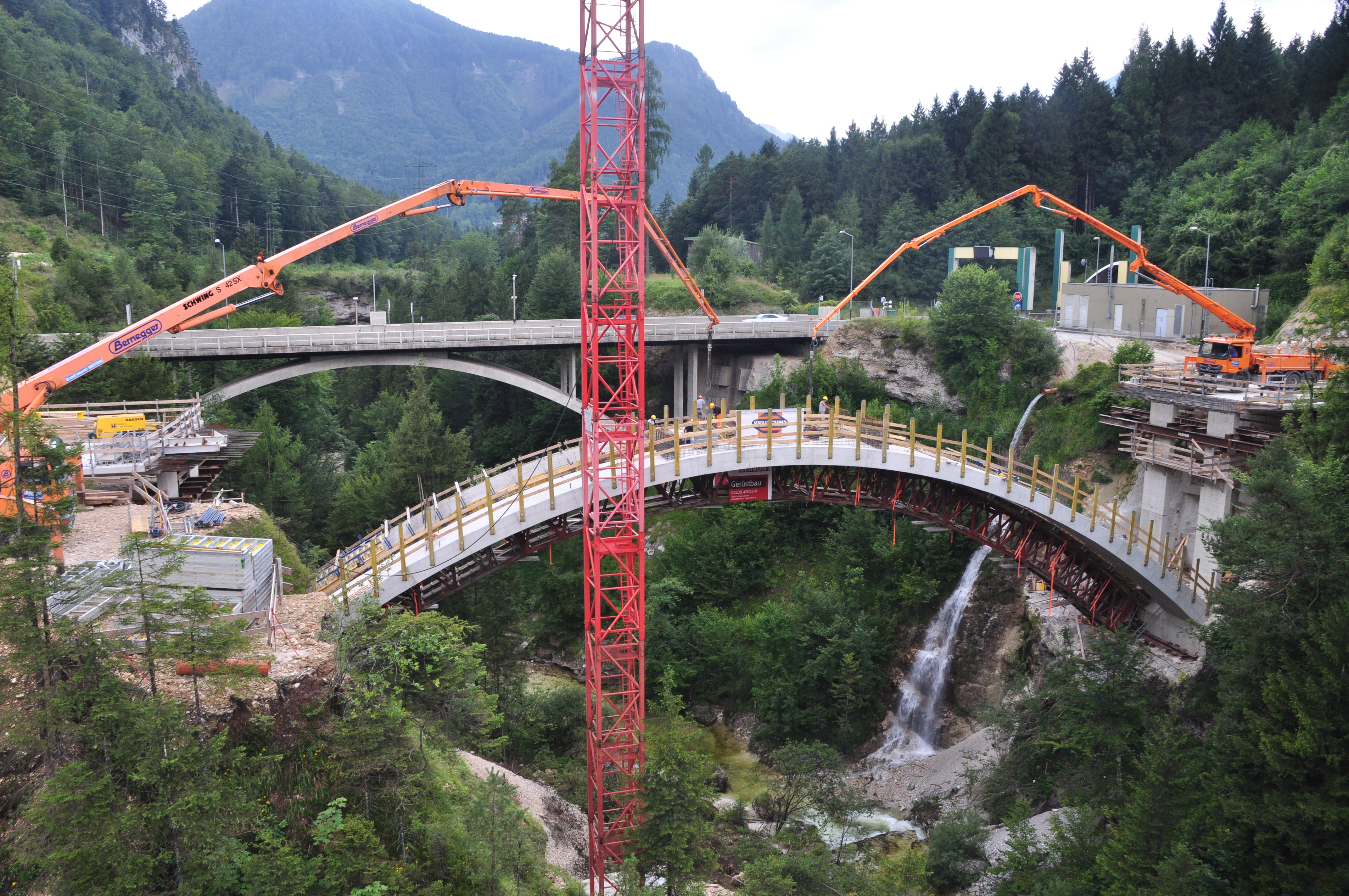 A9 Teichlbrücke - Wegen- en bruggenbouw