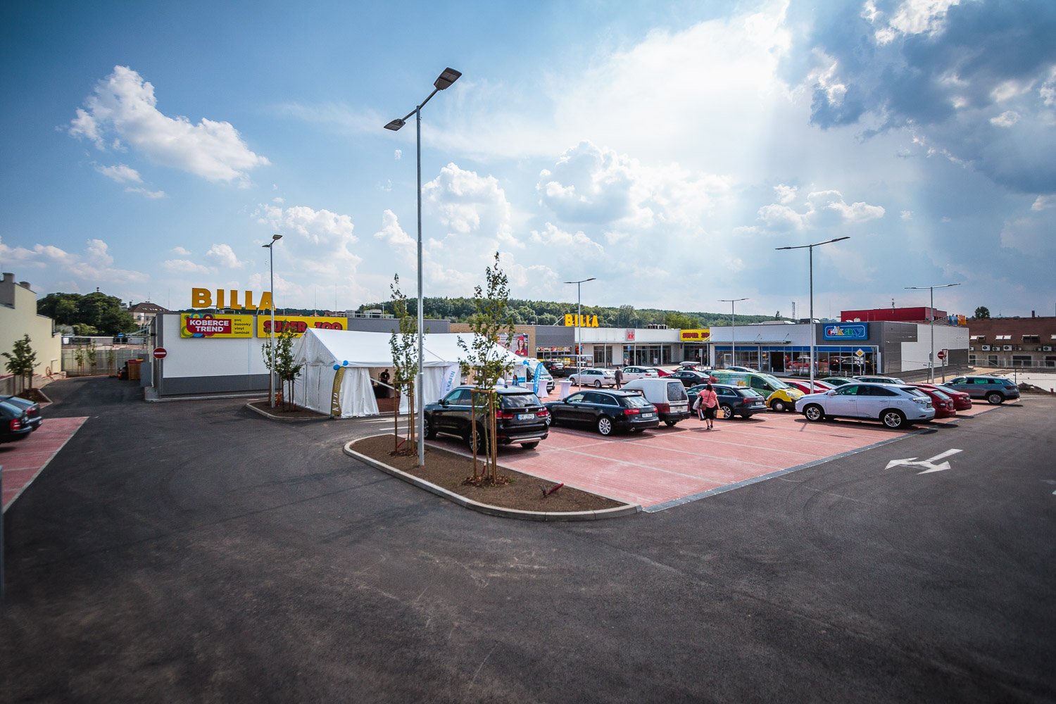 Praha 9 – Retail Park Poděbradská - Bouw