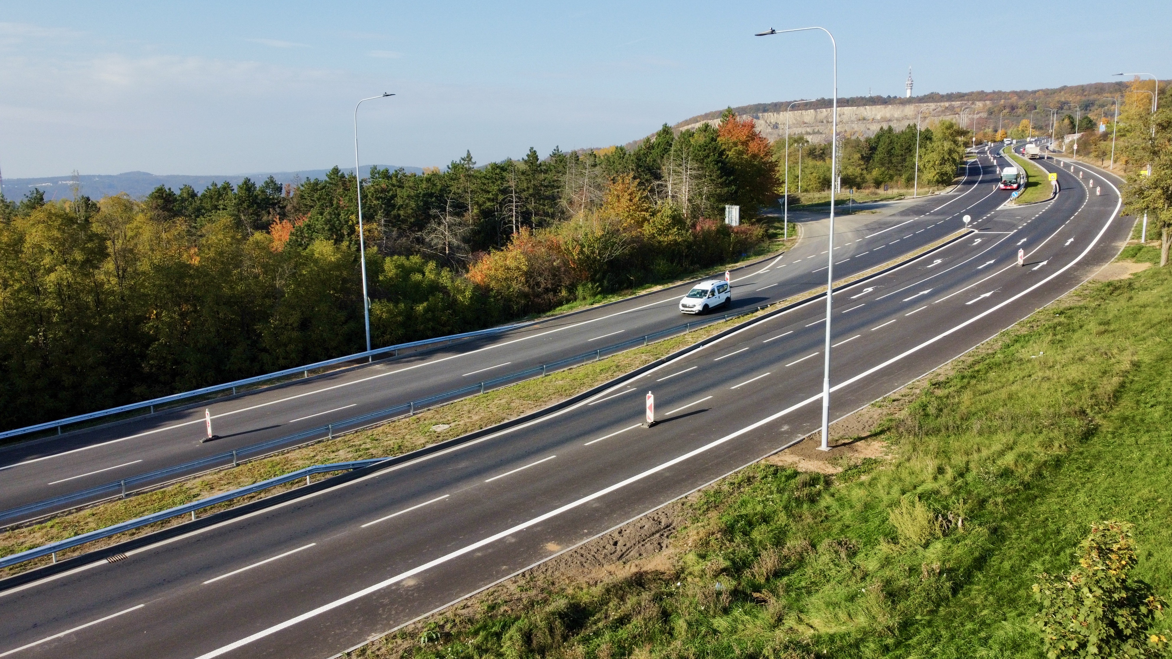 Brno – rekonstrukce ul. Jedovnická - Wegen- en bruggenbouw