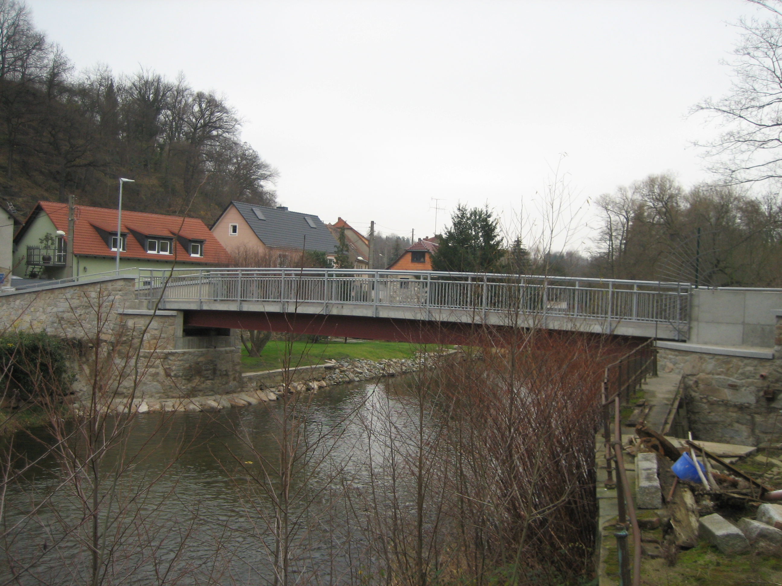 Bautzen - Brücke über die Spree, BW 9 - Wegen- en bruggenbouw