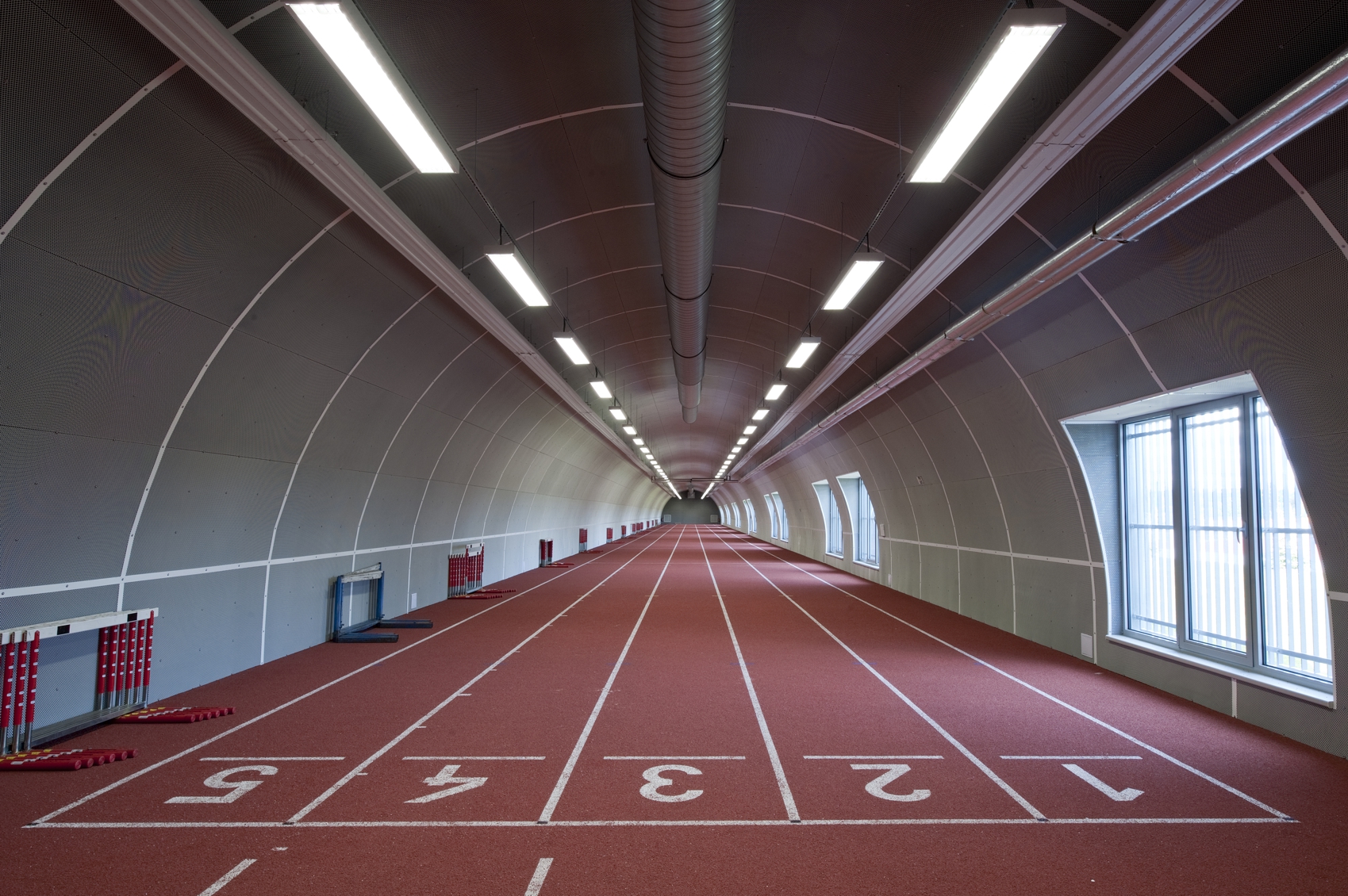 Plzeň - atletický stadion Skvrňany - Bouw