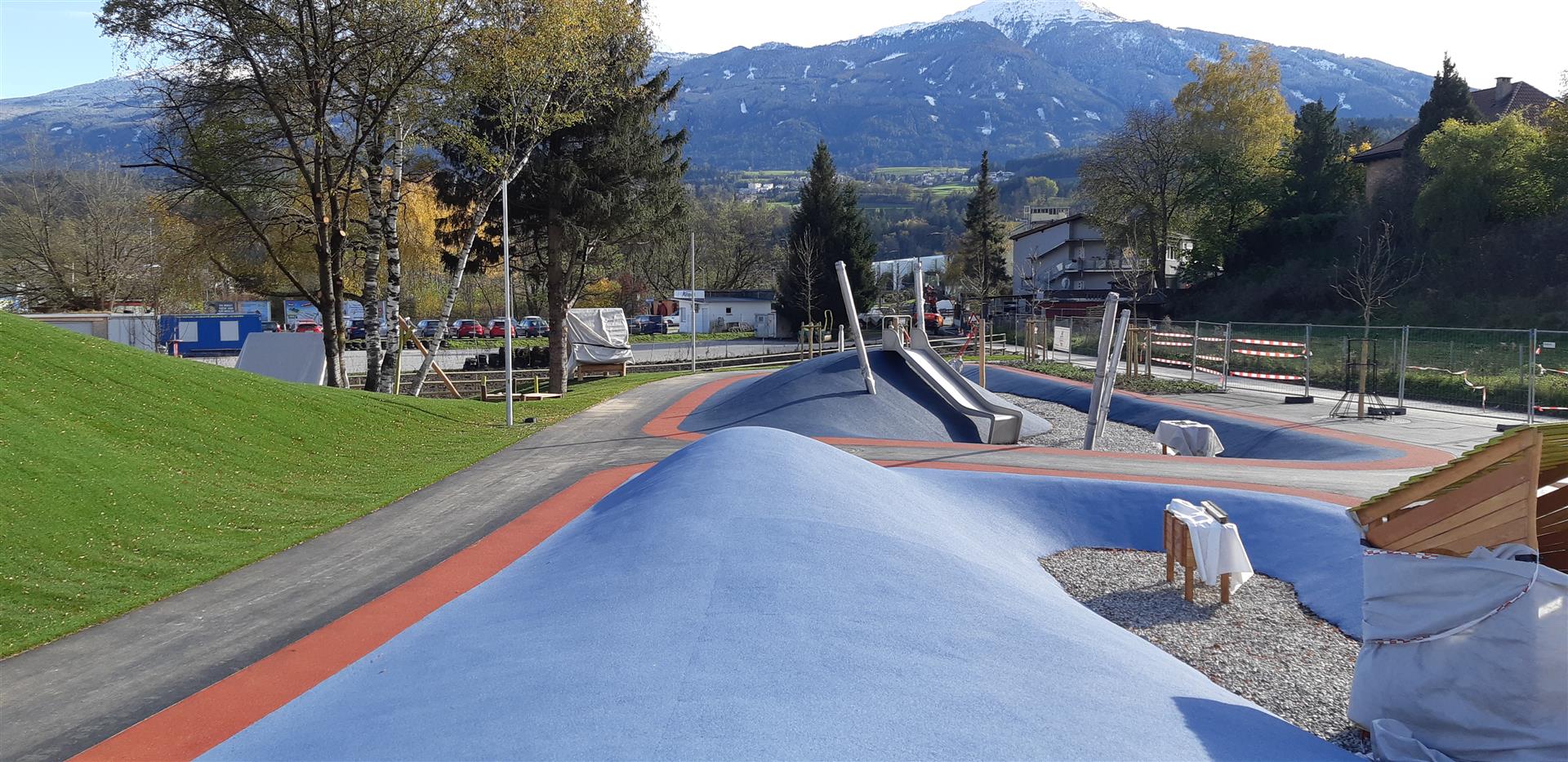 Freizeitpark, Innsbruck - Civiele bouwkunde