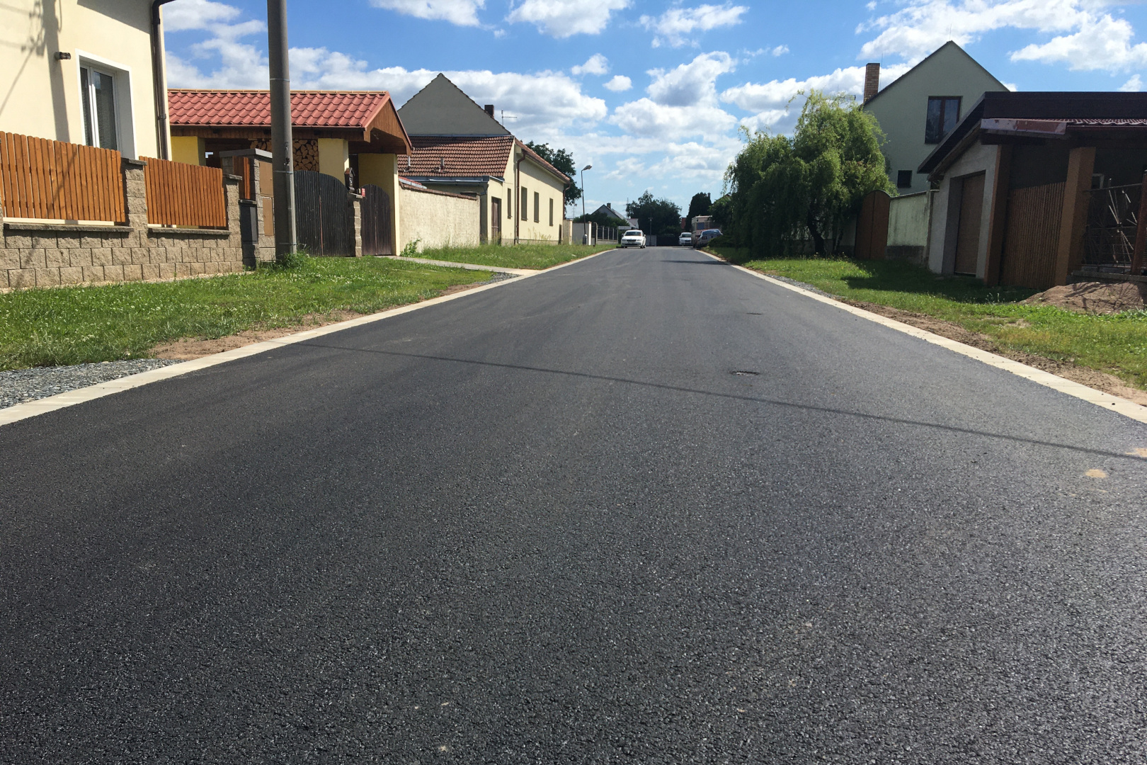 Tři Dvory – rekonstrukce ul. Spojovací          - Wegen- en bruggenbouw