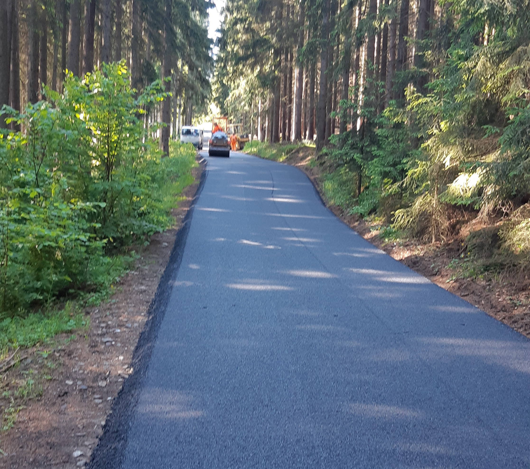 Sušice, Svatobor – oprava povrchu komunikace    - Wegen- en bruggenbouw