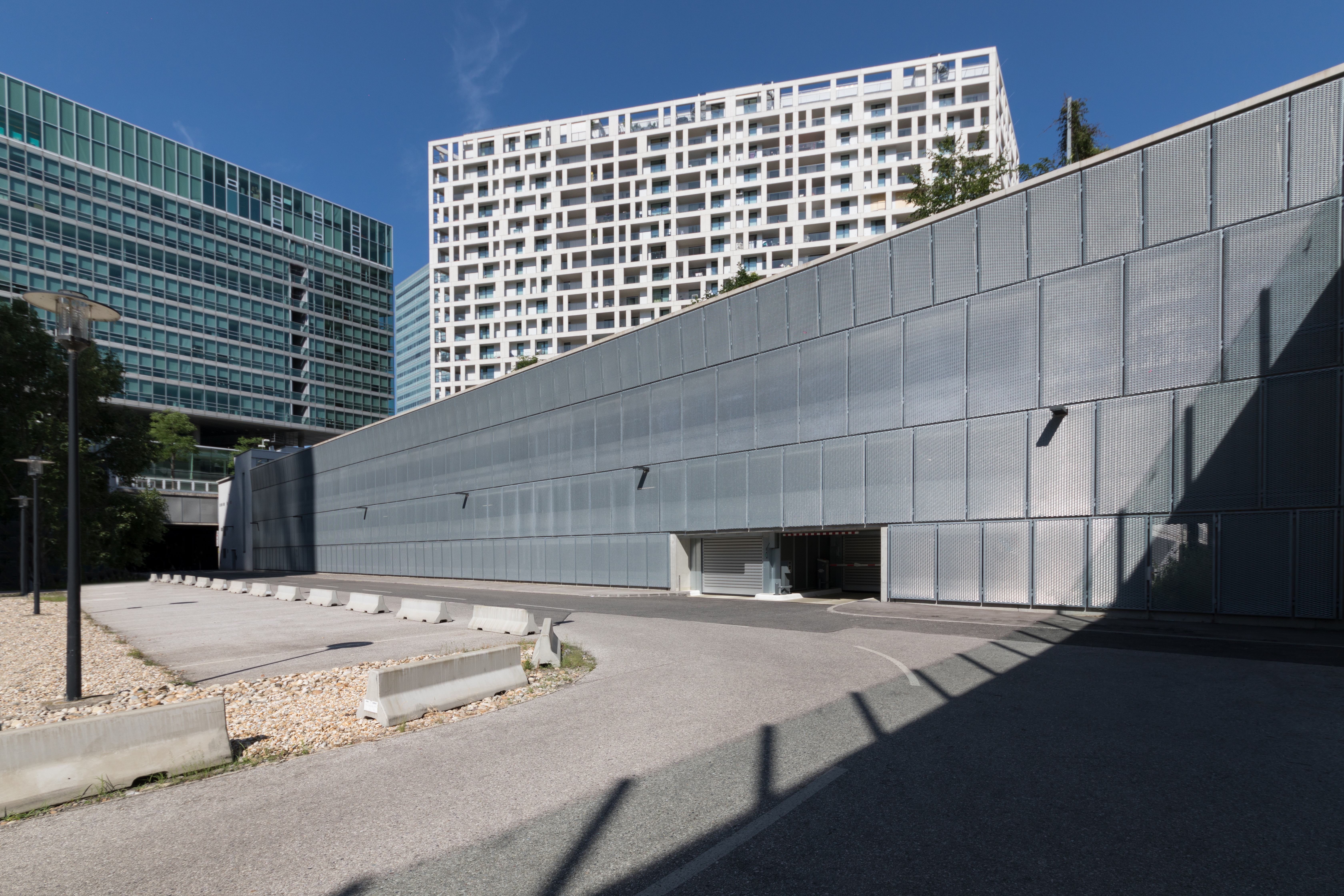 Donau City Parkgarage - Bouw