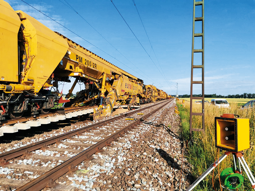 Gleiserneuerung, Obertraubling – Mangolding - Spoorwegbouw