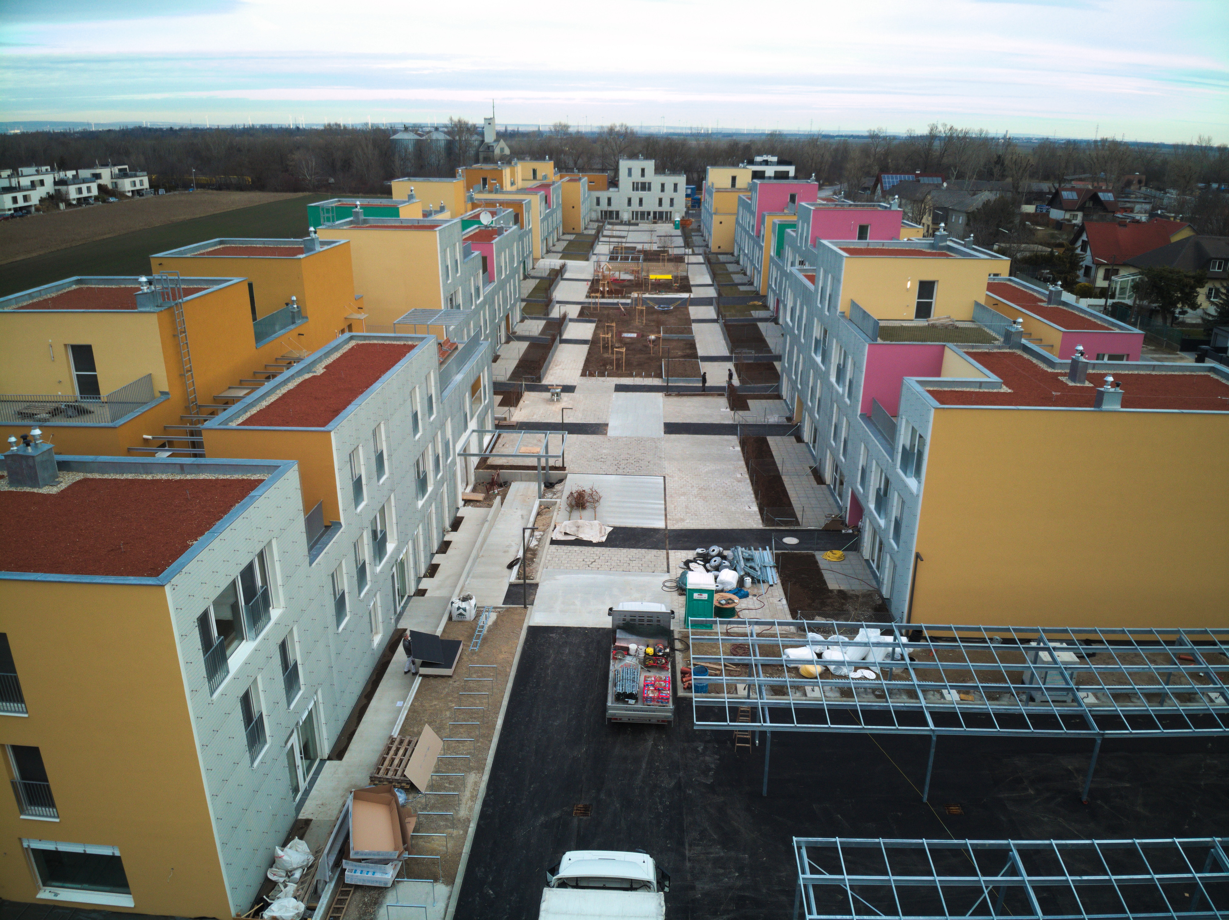 WHA Oleandergasse - 1220 Wien - Bouw