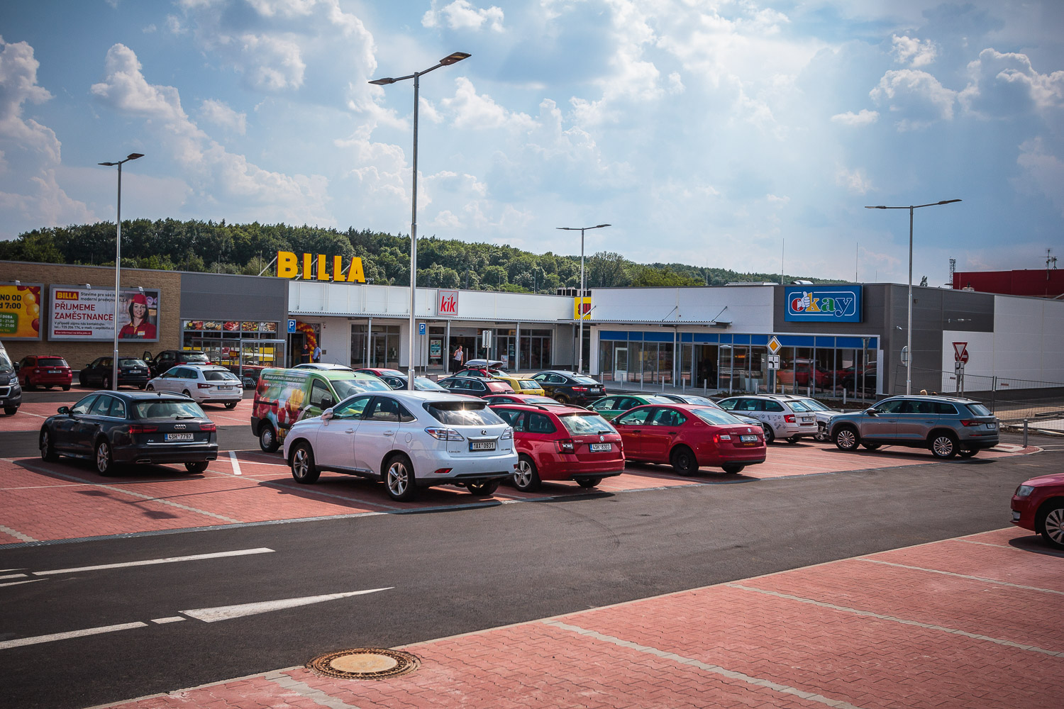 Praha 9 – Retail Park Poděbradská - Bouw