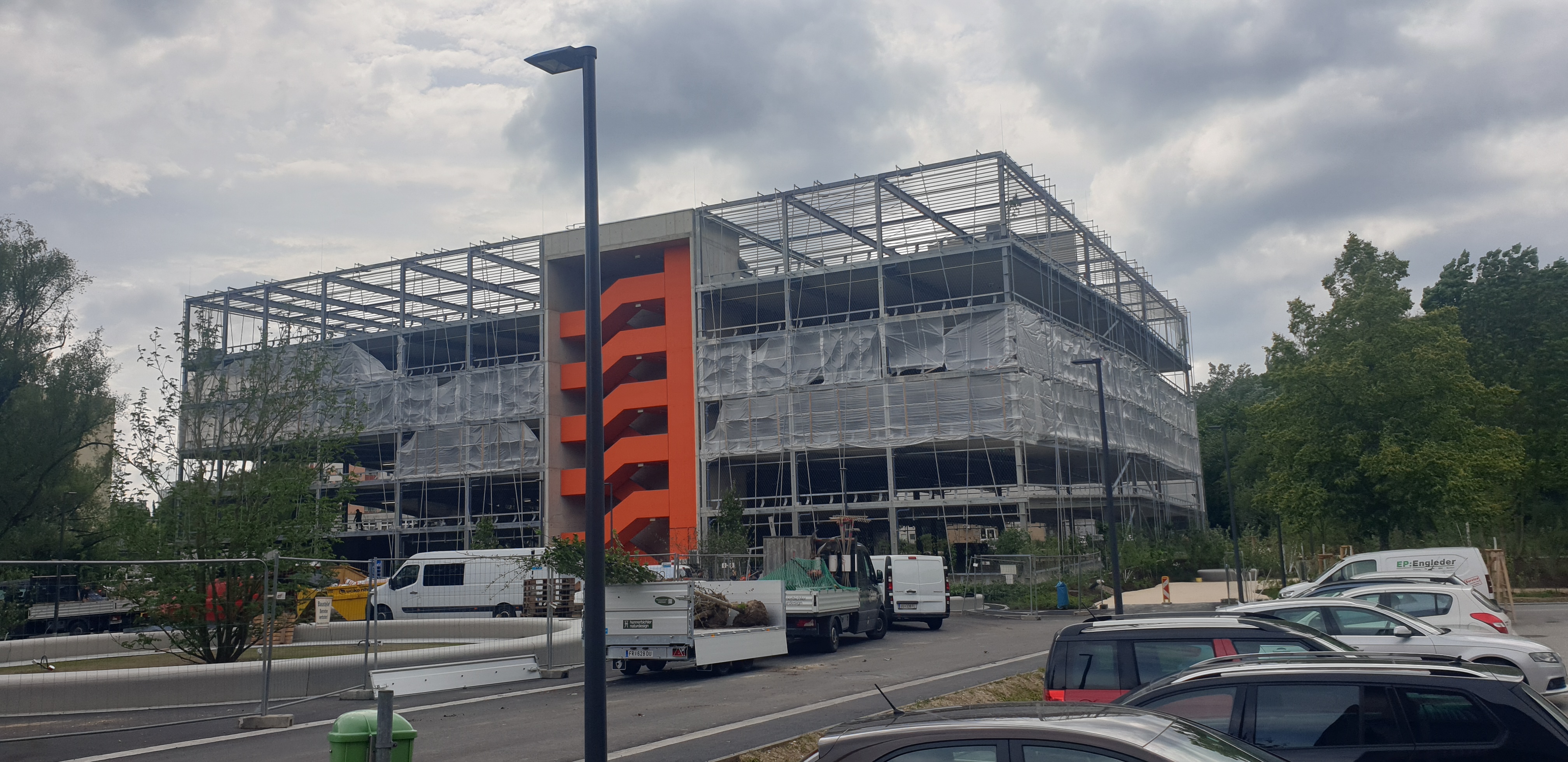 ARGE JKU Campus West - Bouw