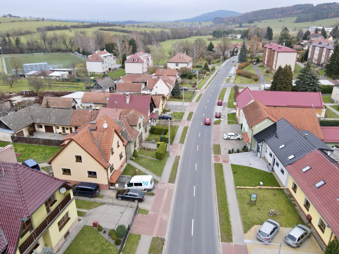 Silnice II/495, Slavičín – modernizace - Wegen- en bruggenbouw