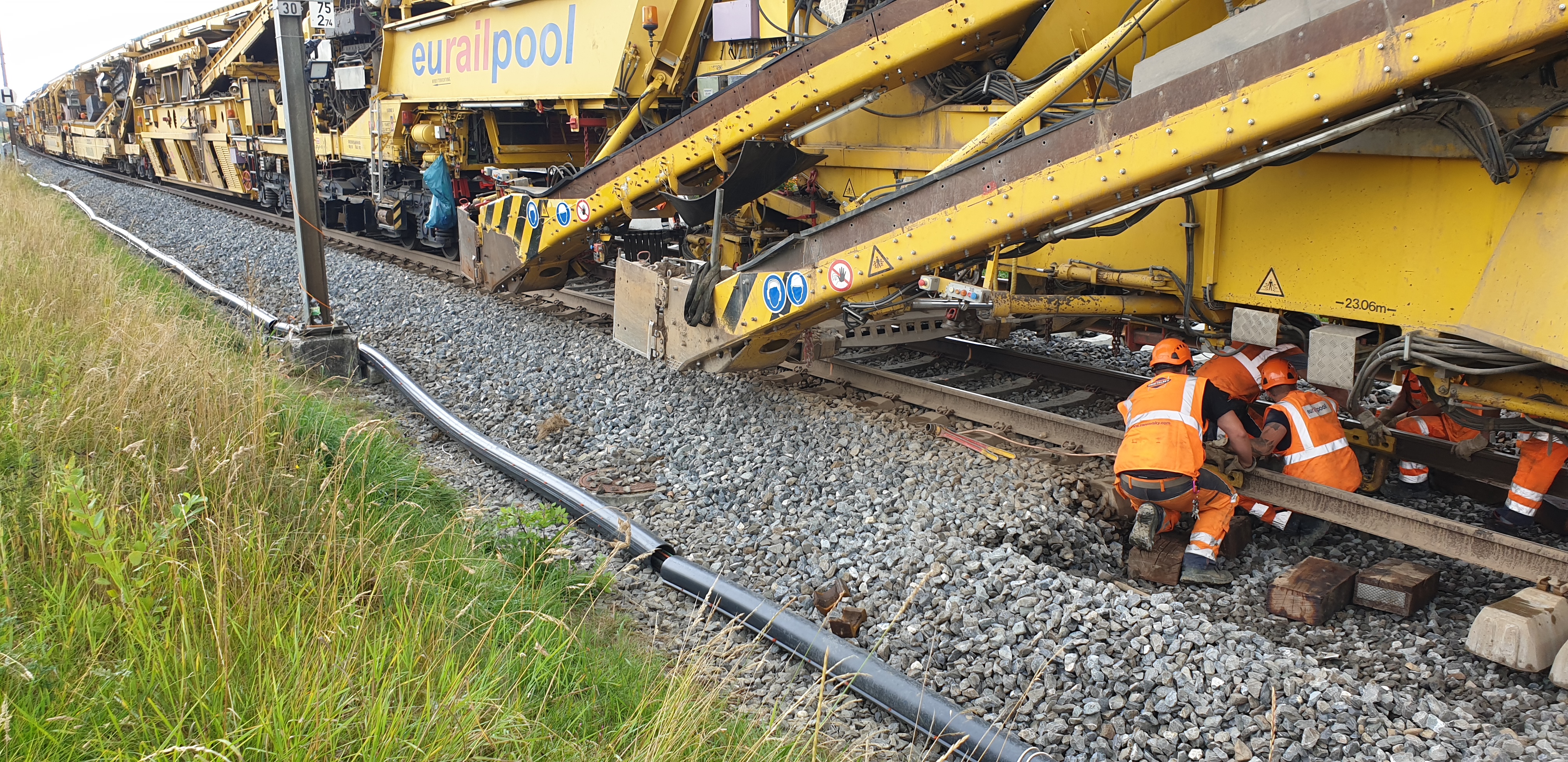 Fahrbahnerneuerung Sempach Sursee - Spoorwegbouw