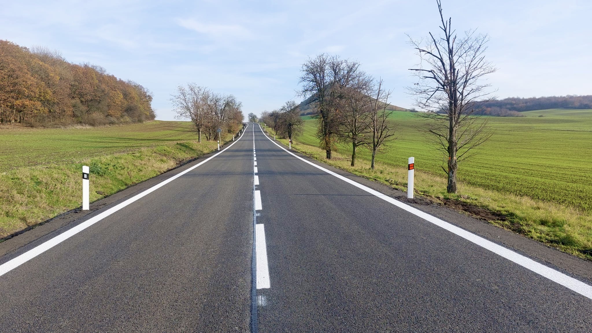 Silnice I/15 – rekonstrukce úseku Chrámce–Hořenec - Wegen- en bruggenbouw