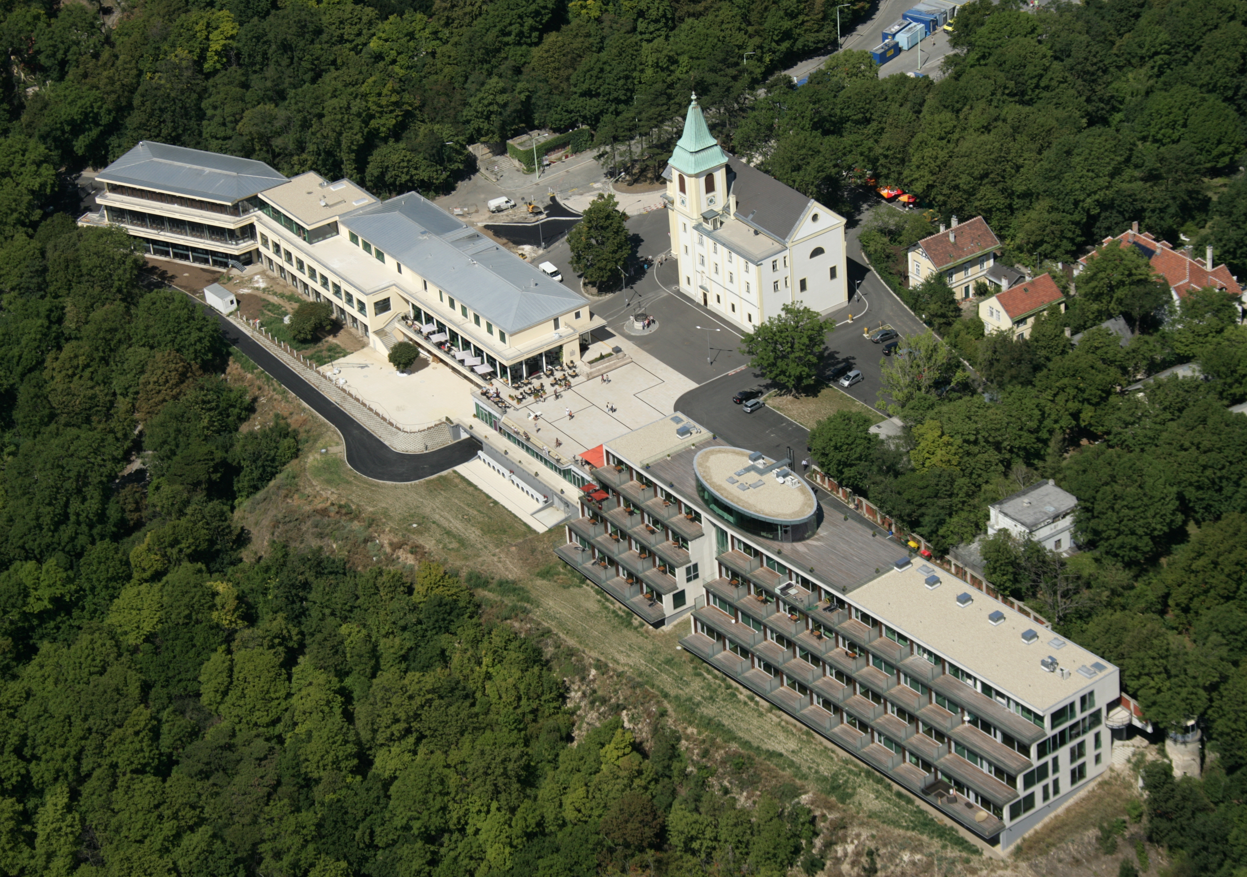 Hotel Kahlenberg - Bouw