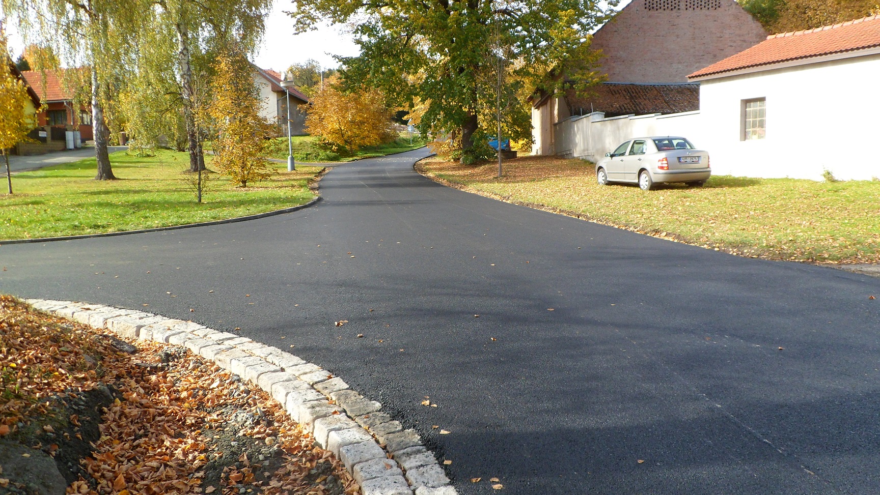 Jevany – rekonstrukce místních komunikací          - Wegen- en bruggenbouw