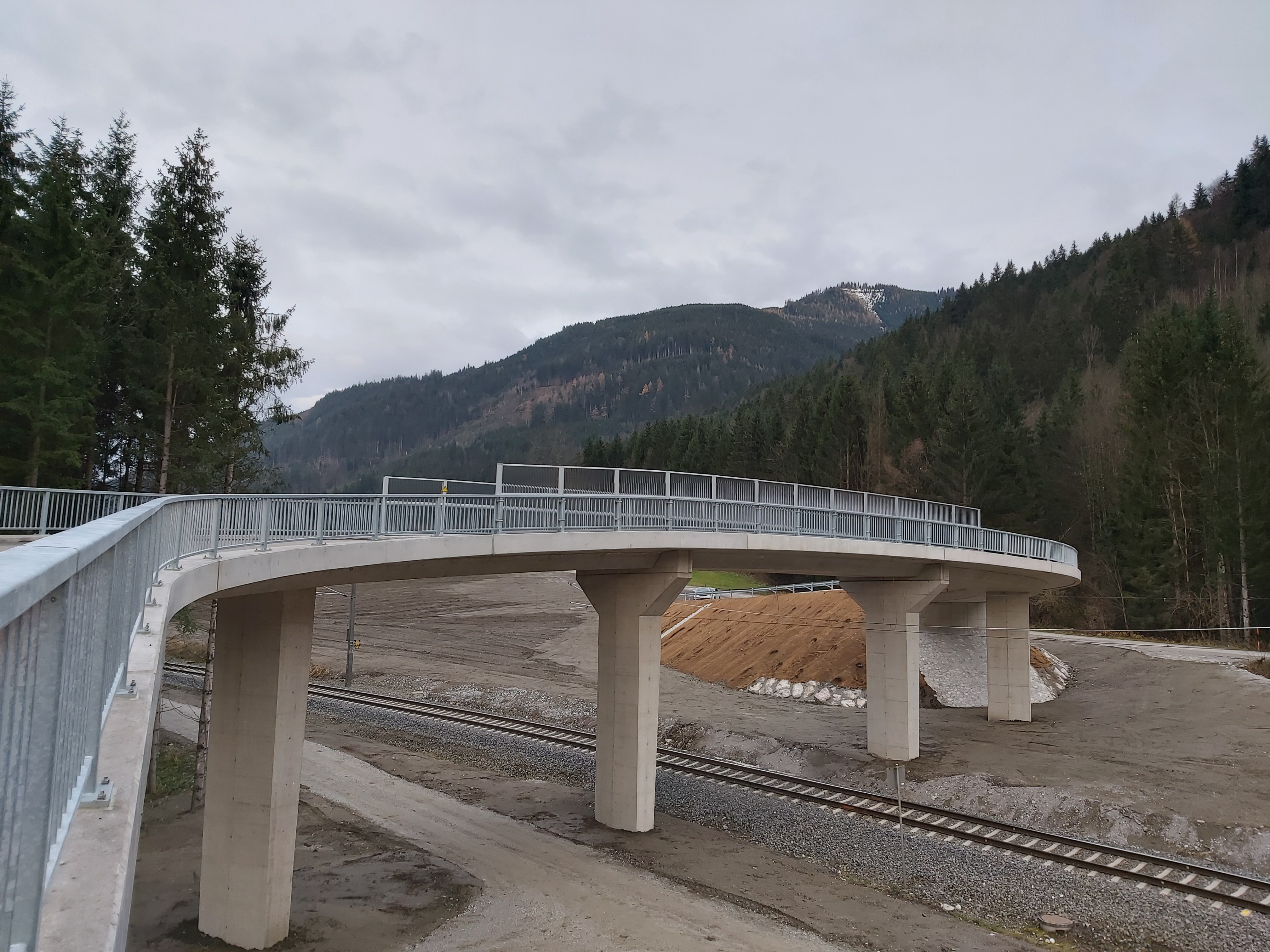 ÖBB Frauenberg - Wegen- en bruggenbouw