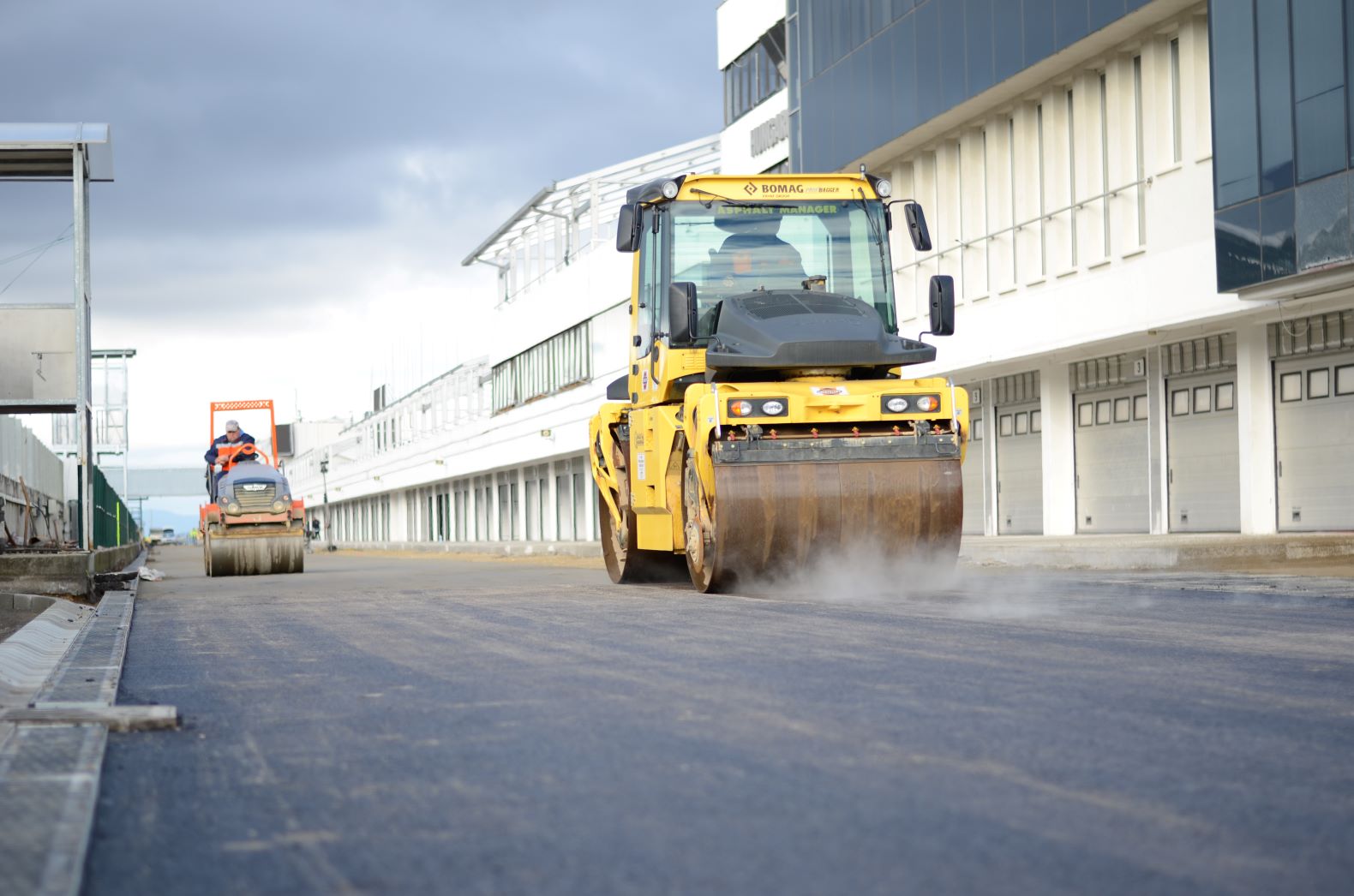 Hungaroring korszerűsítése  - Wegen- en bruggenbouw