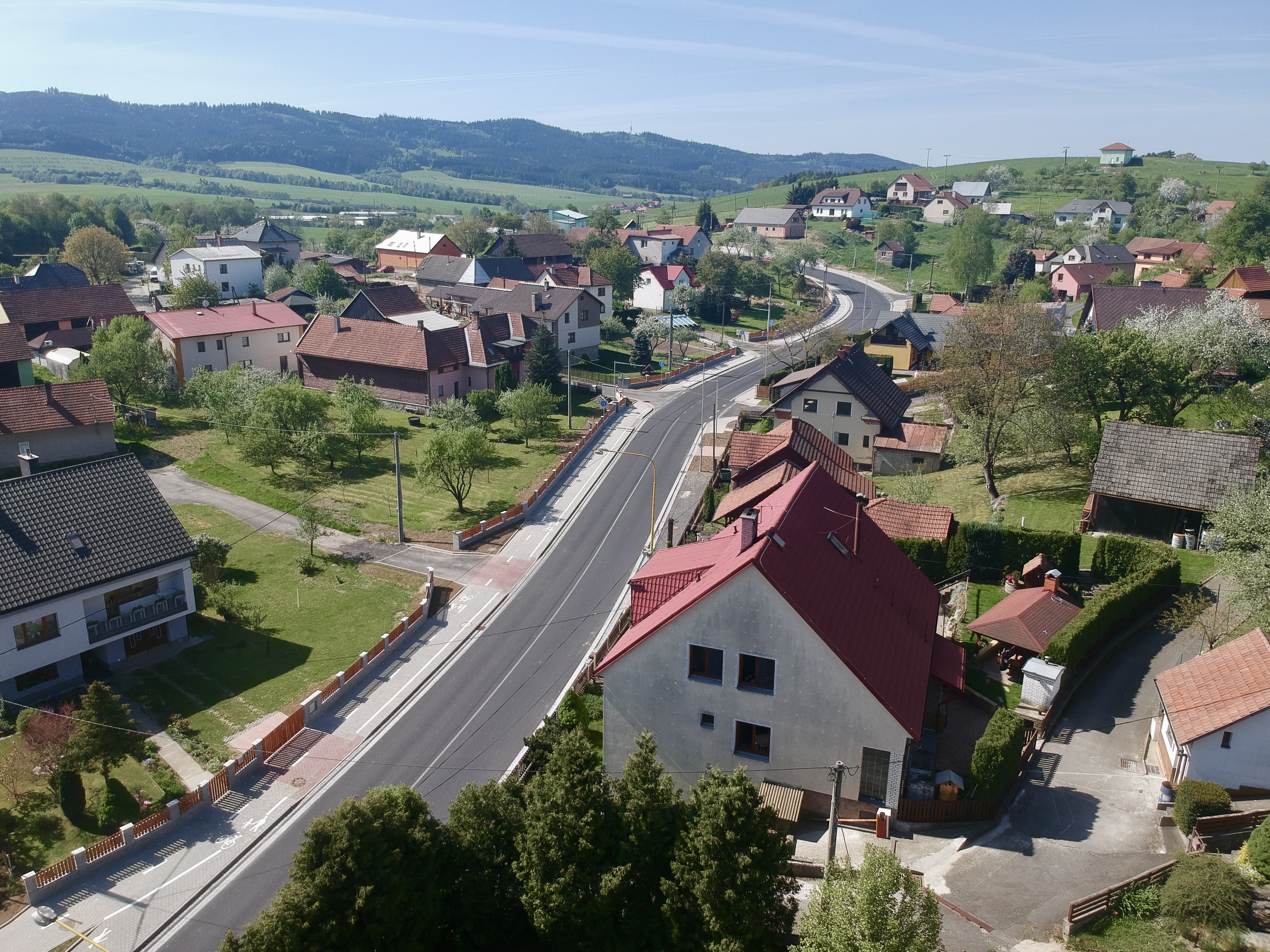 Horní Lideč – revitalizace dopravního prostoru - Wegen- en bruggenbouw