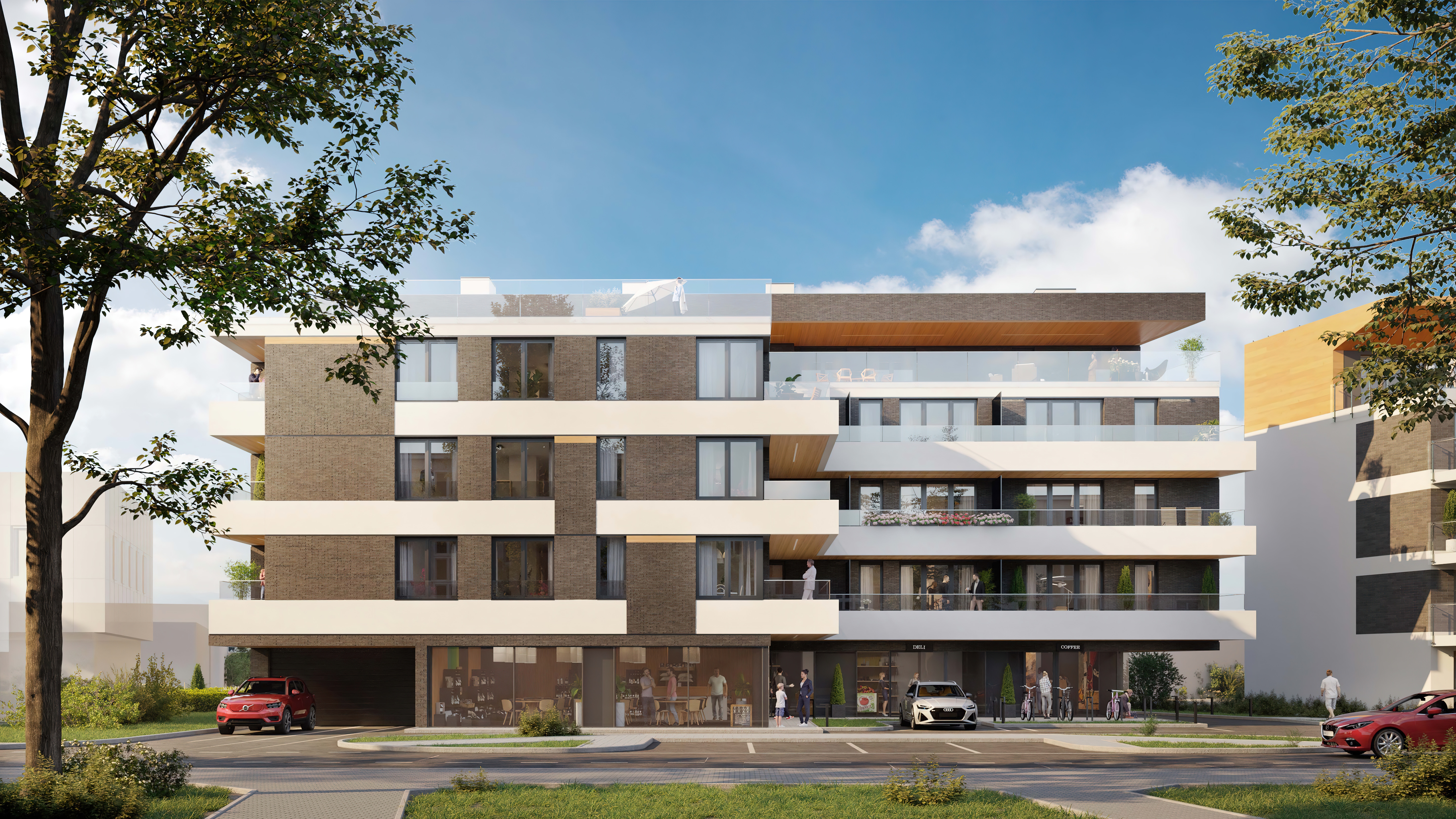 Budynek Apartamentowy Linde Residence II - Bouw