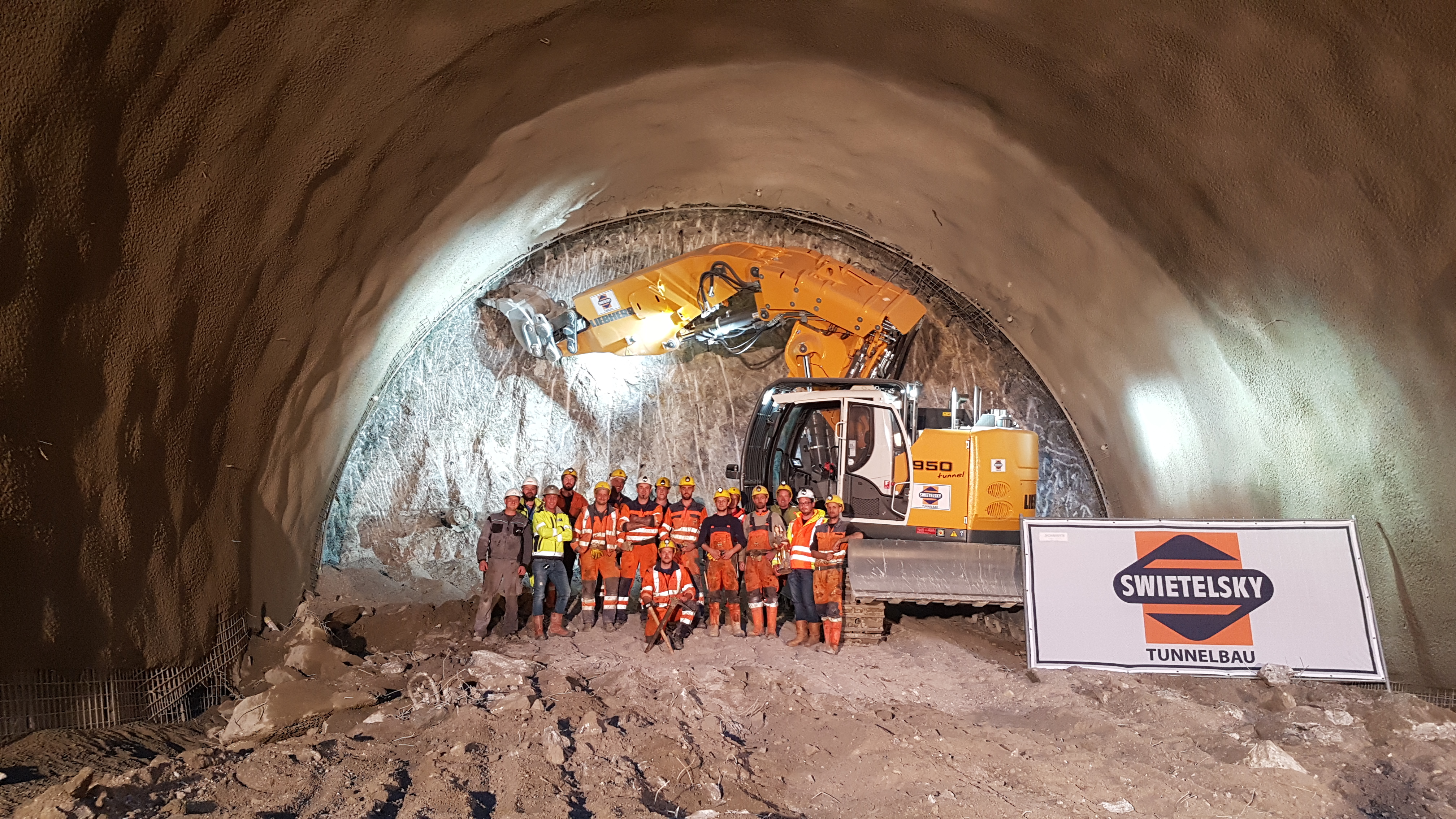 A11 Karawankenautobahn - 2. Röhre Karawankentunnel - Tunnelbouw