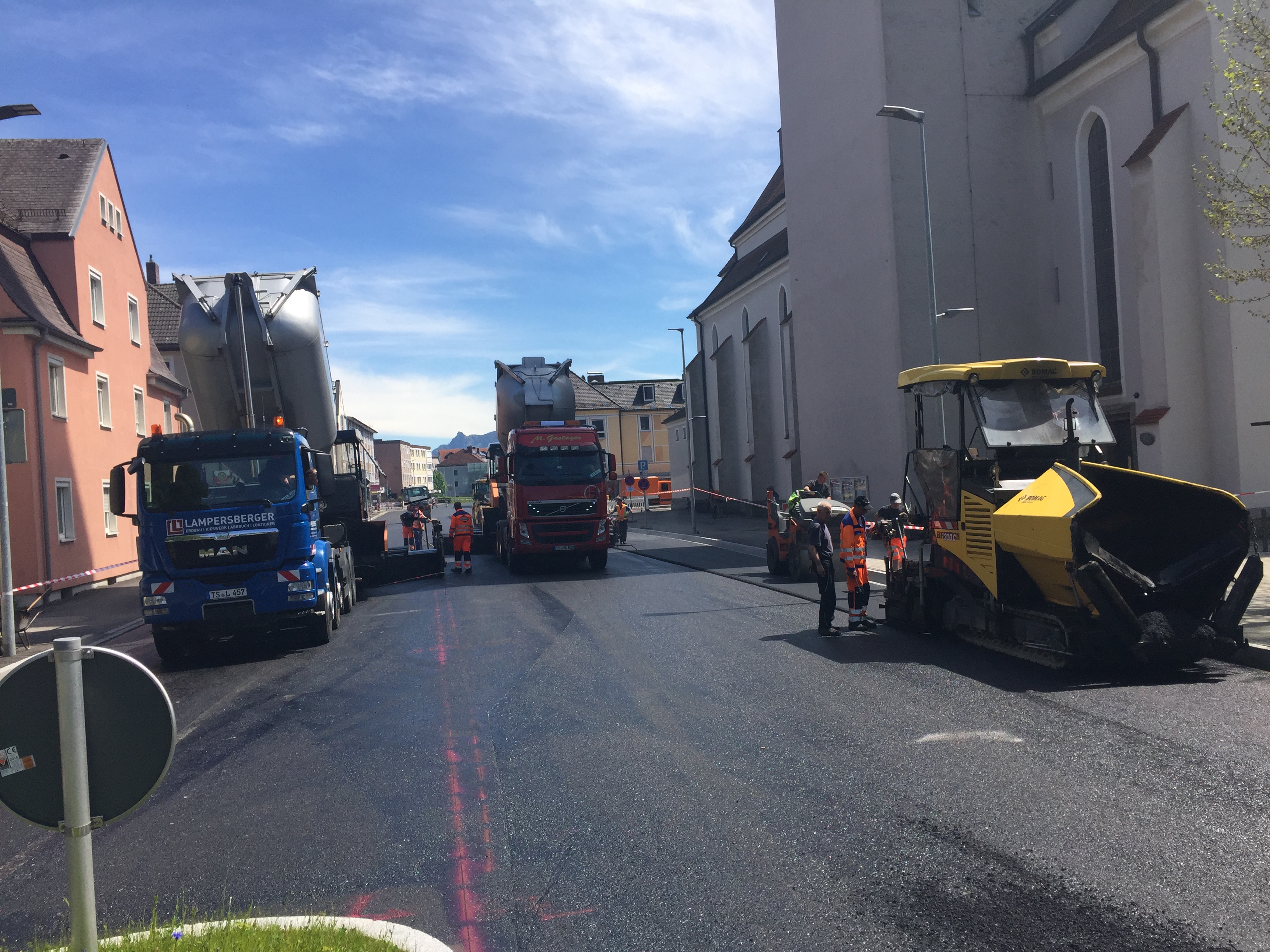 Ausbau der Münchener Straße - Freilassing - Civiele bouwkunde