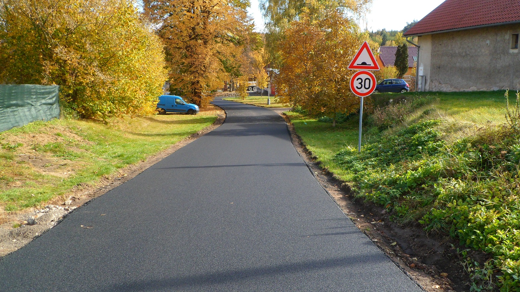 Jevany – rekonstrukce místních komunikací          - Wegen- en bruggenbouw
