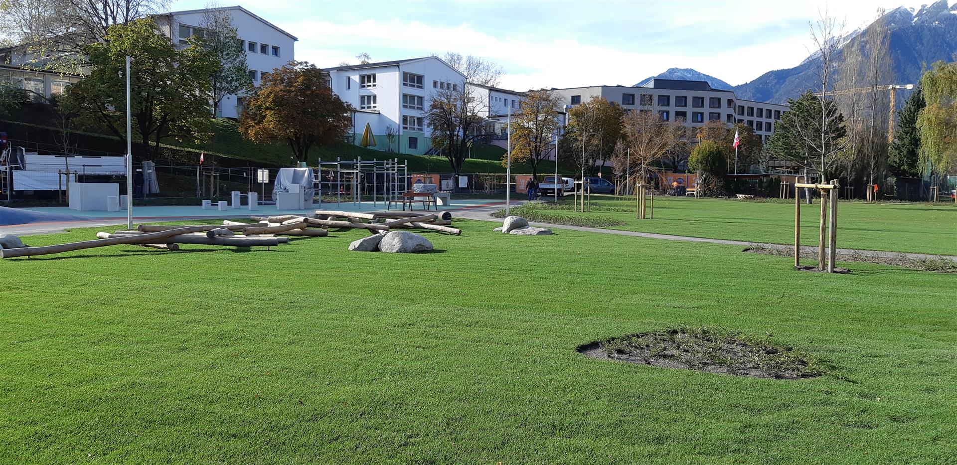 Park im Pradl Neugestaltung Grünzeug - Gespecialiseerde competenties