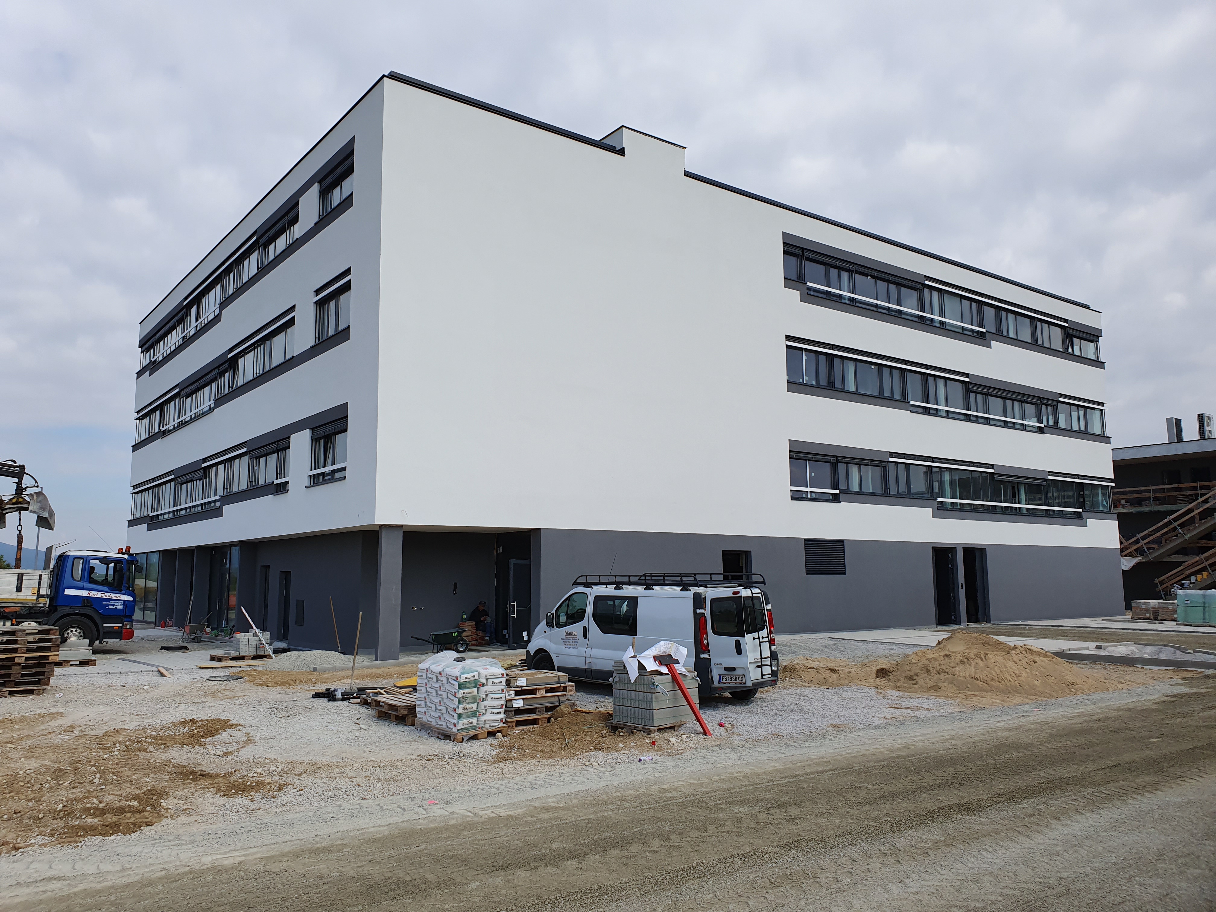 Bürogebäude, Office Base, Bad Vöslau - Bouw