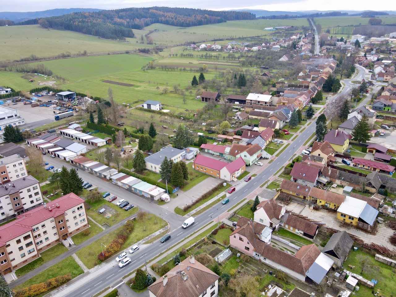 Silnice II/495, Slavičín – modernizace - Wegen- en bruggenbouw