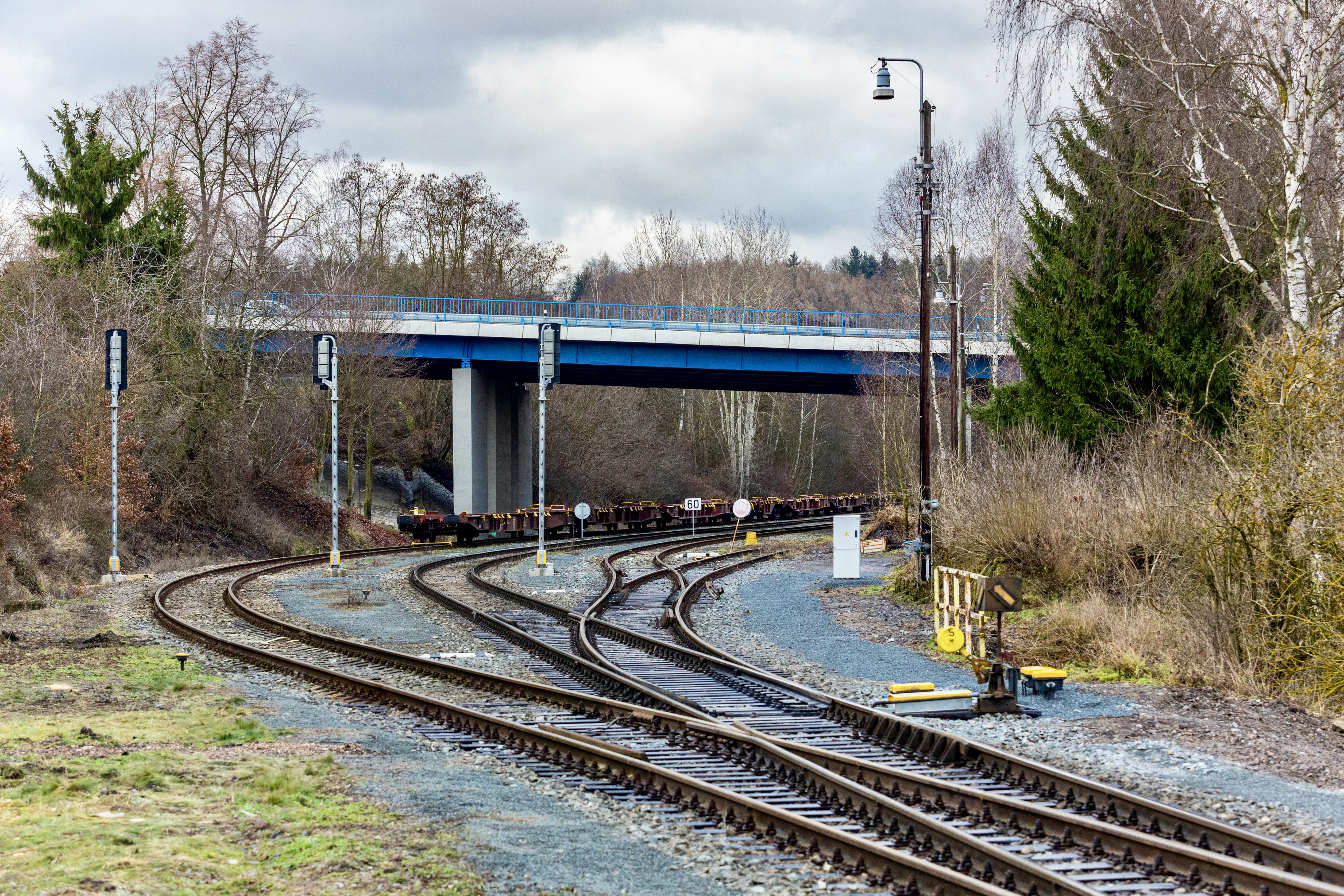 Silnice II/237, Nové Strašecí – oprava mostu nad tratí - Wegen- en bruggenbouw