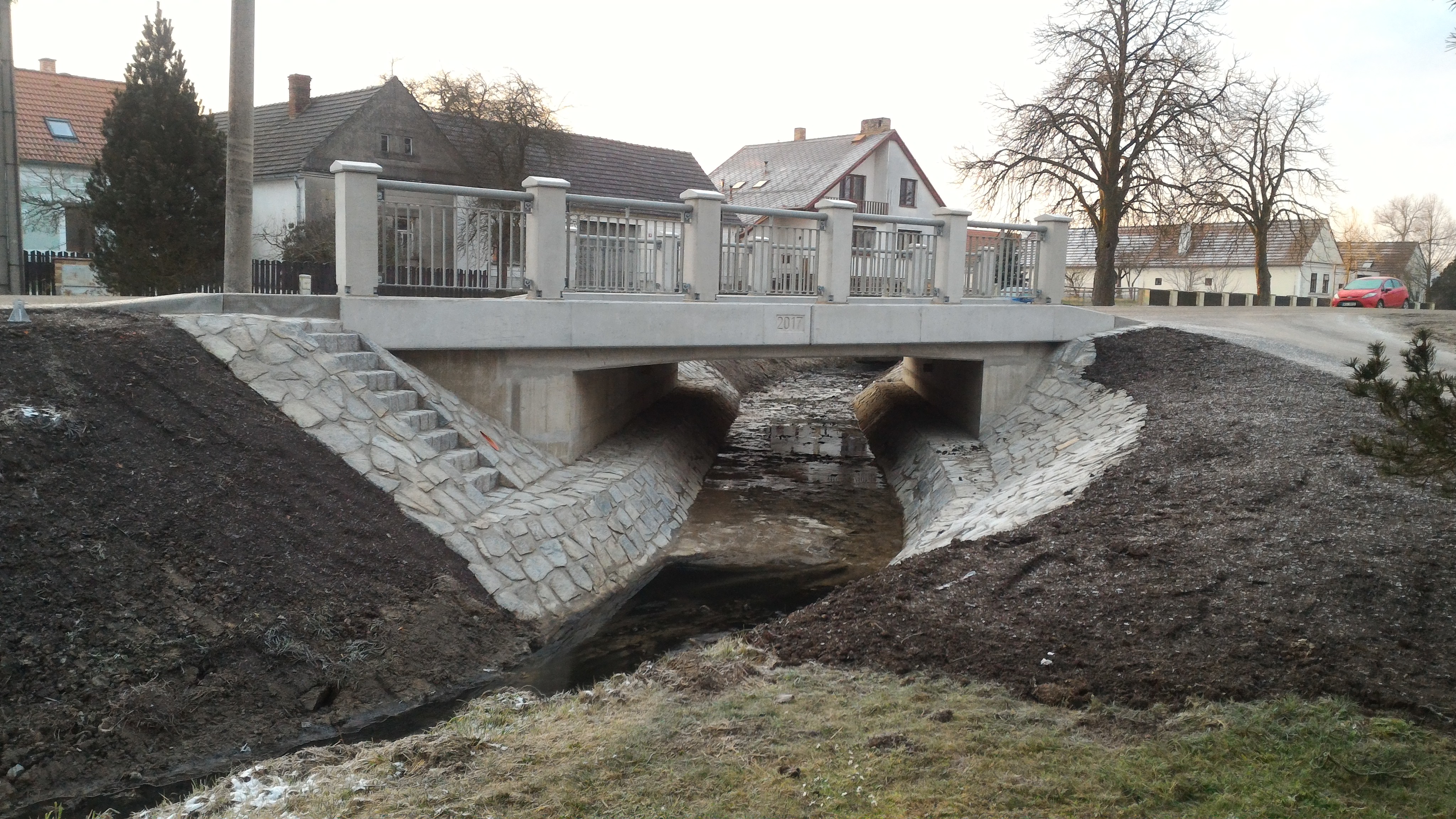Mažice – rekonstrukce mostů na území obce - Wegen- en bruggenbouw