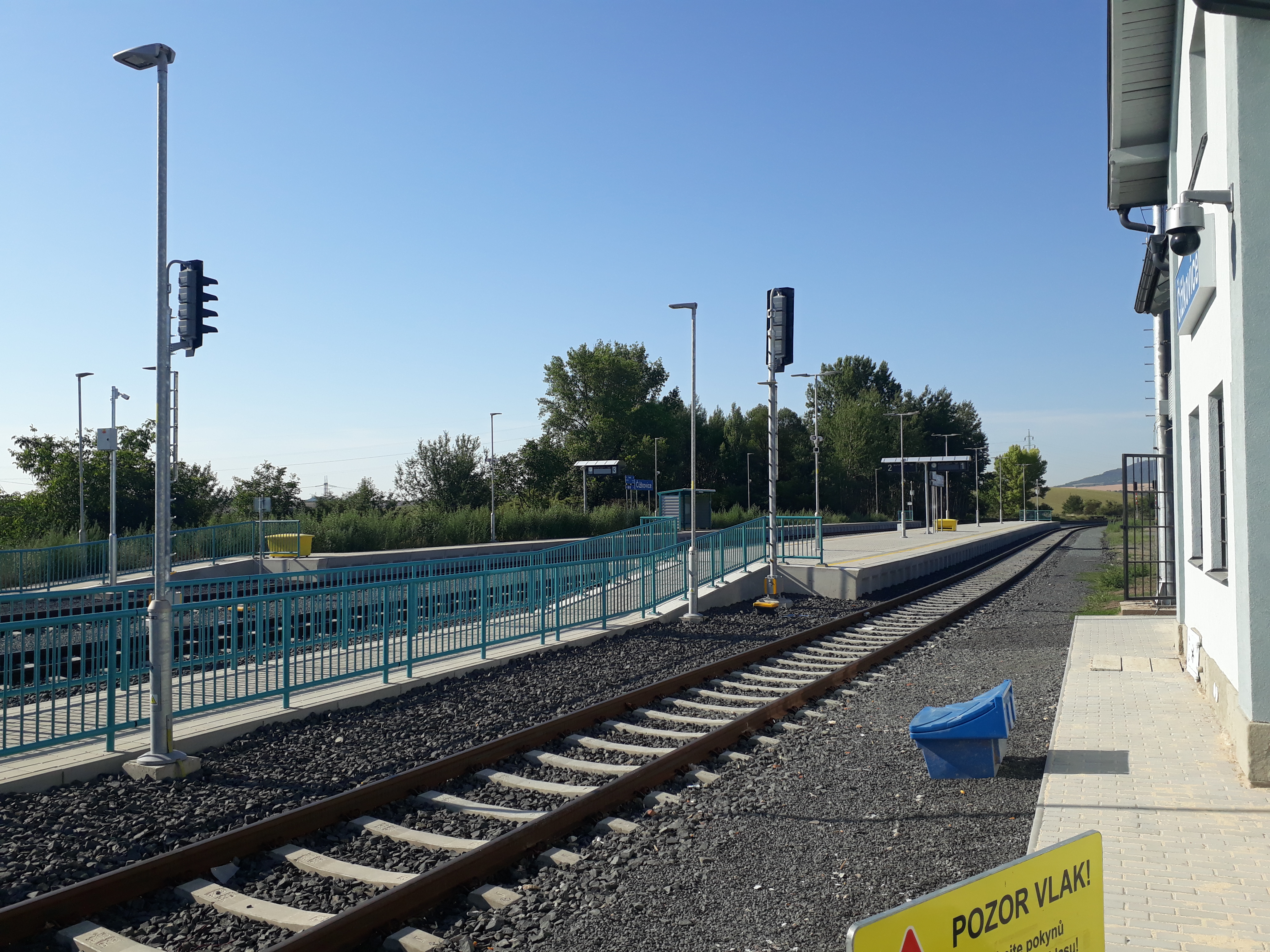 Revitalizace tratě Louny–Lovosice / žel. stanice Čížkovice – venkovní osvětlení - Spoorwegbouw