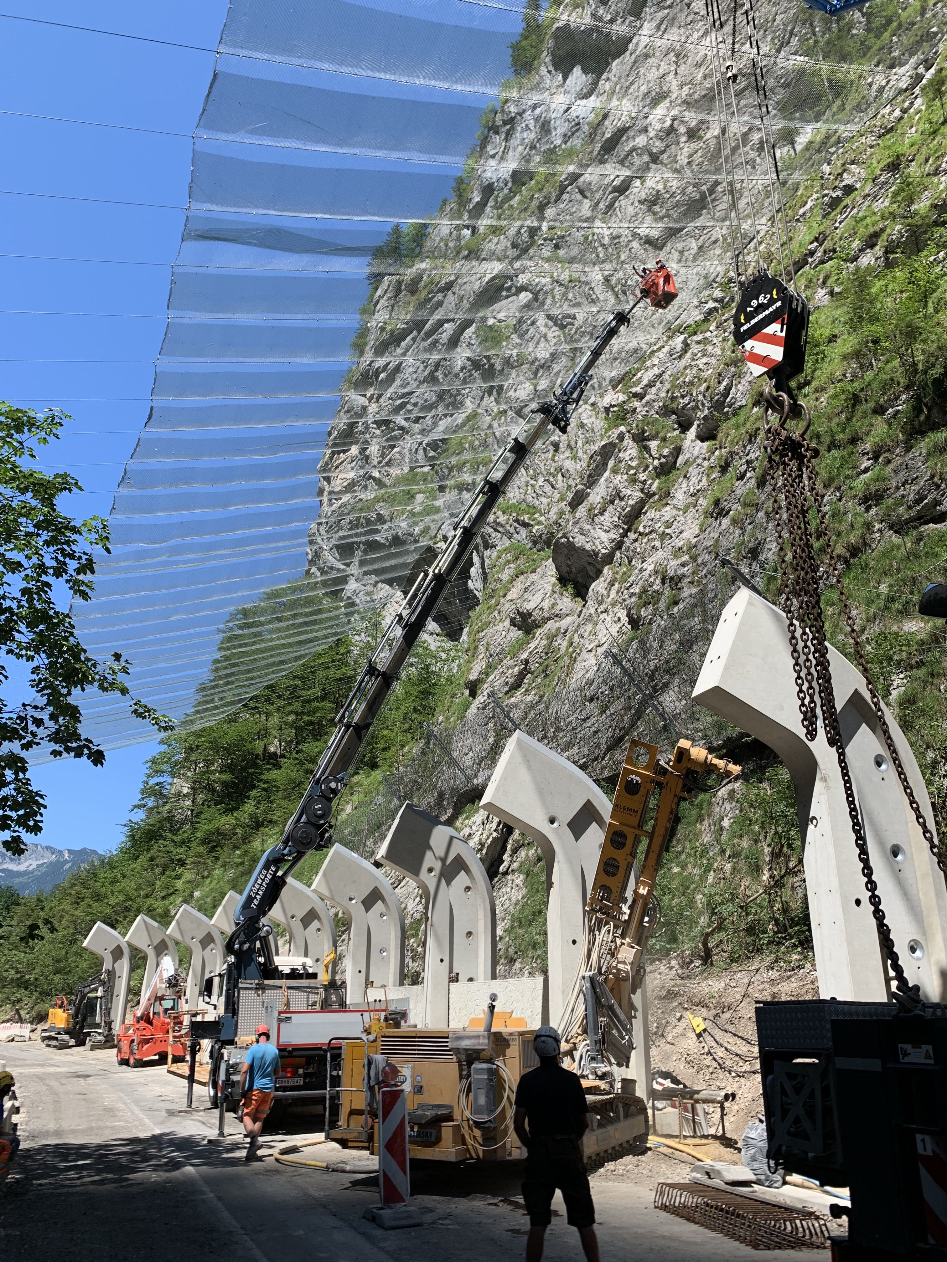 L127 Radmerstraße - Steinerne Jungfrau - Civiele bouwkunde