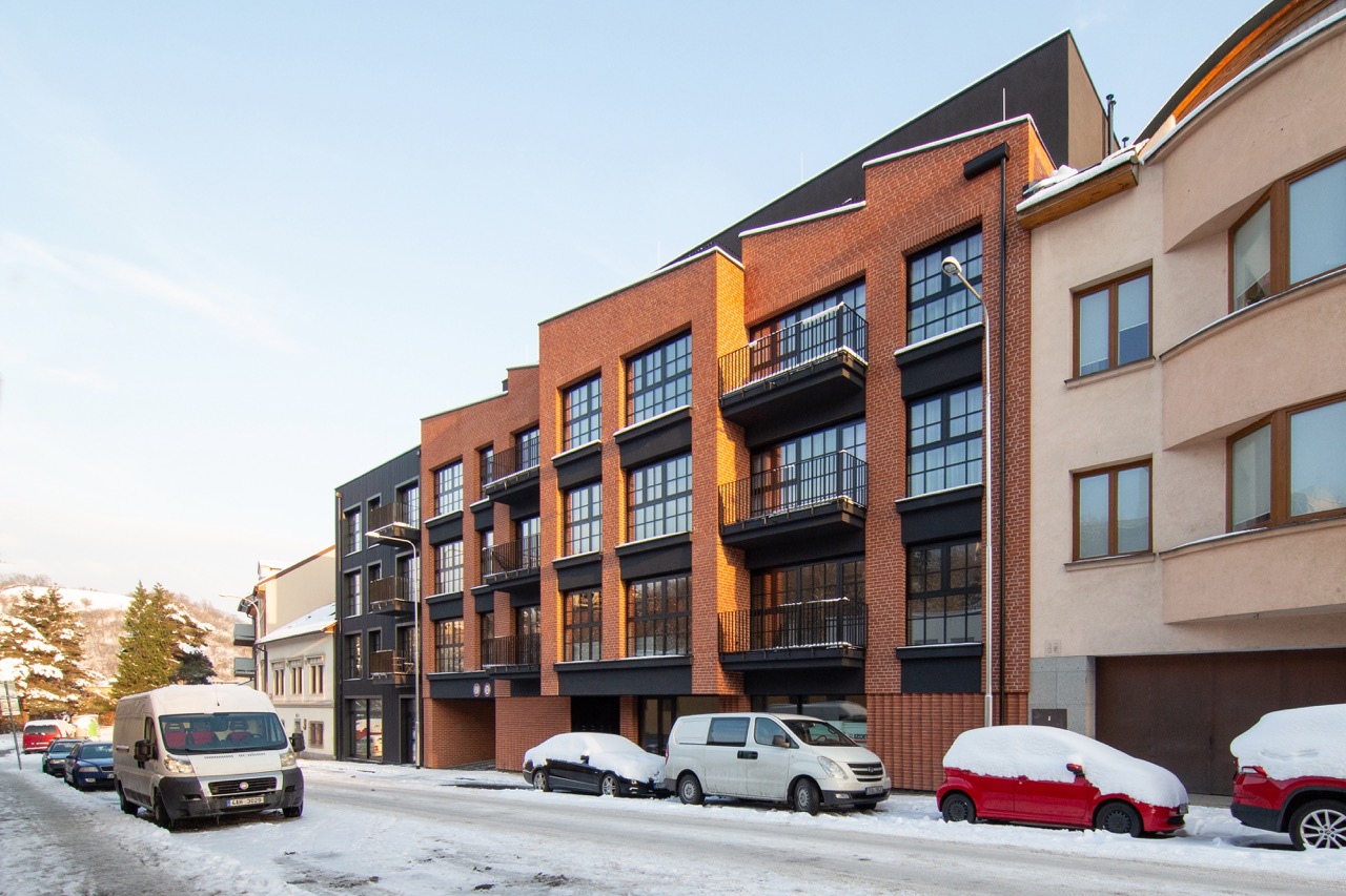 Praha – novostavba rezidence Pechlátova - Bouw