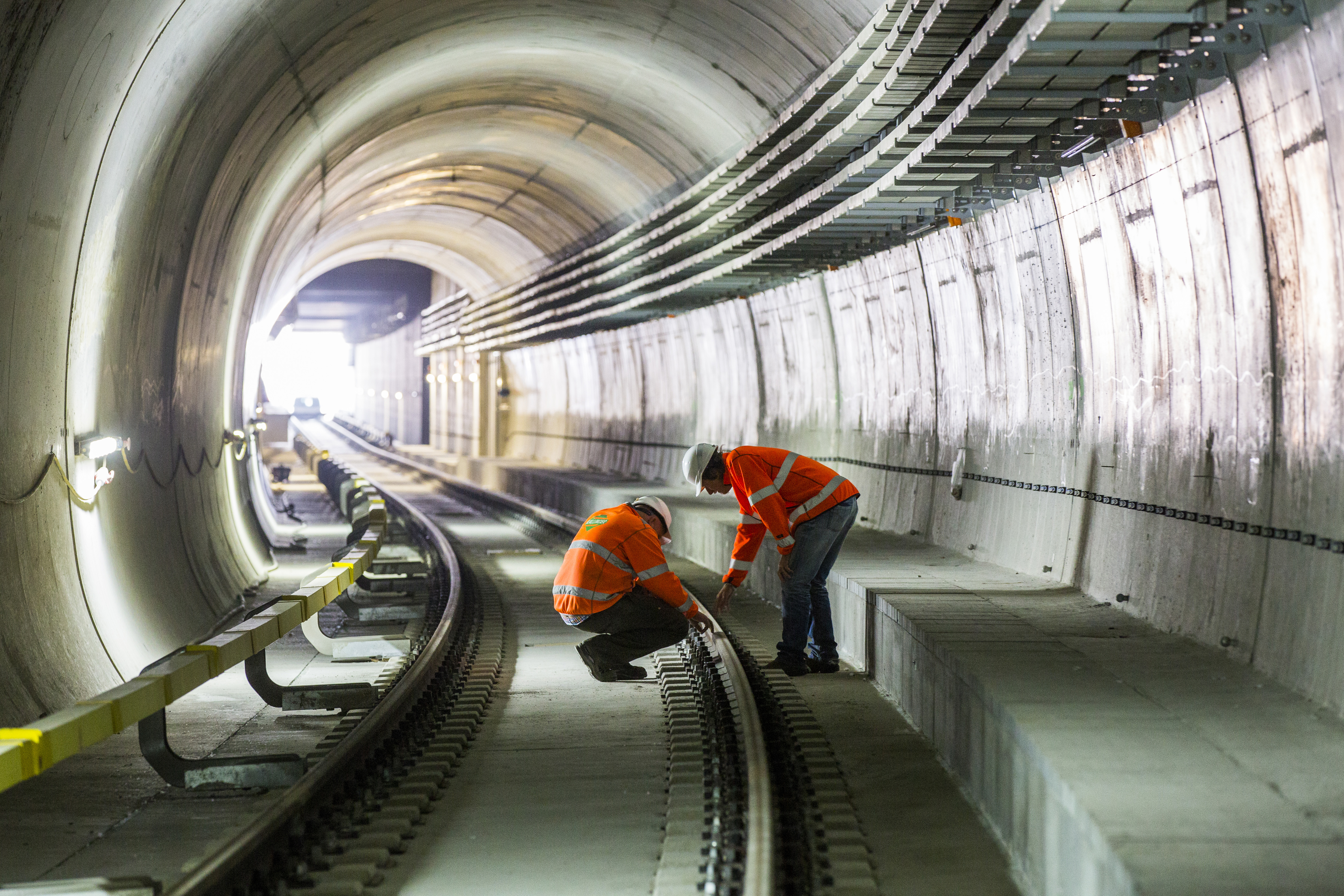 U-Bahnneubau Linie U1 - Spoorwegbouw