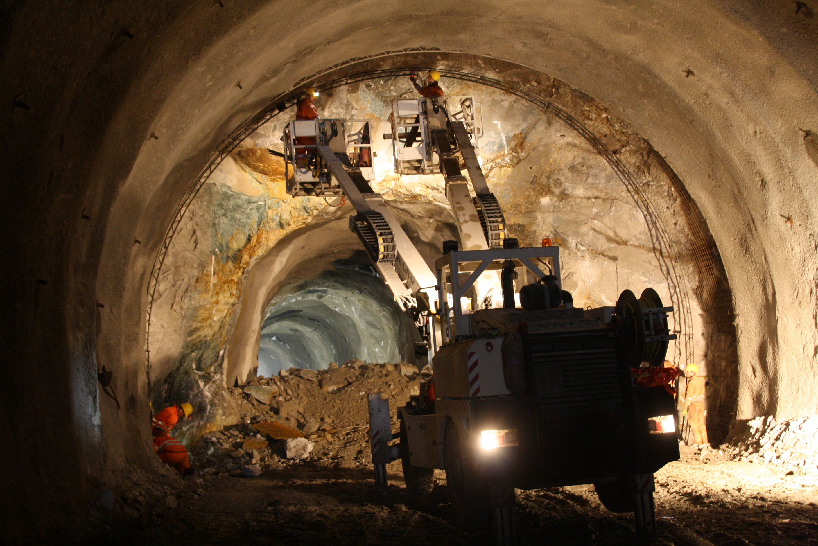 S10 Tunnel Neumarkt - Tunnelbouw